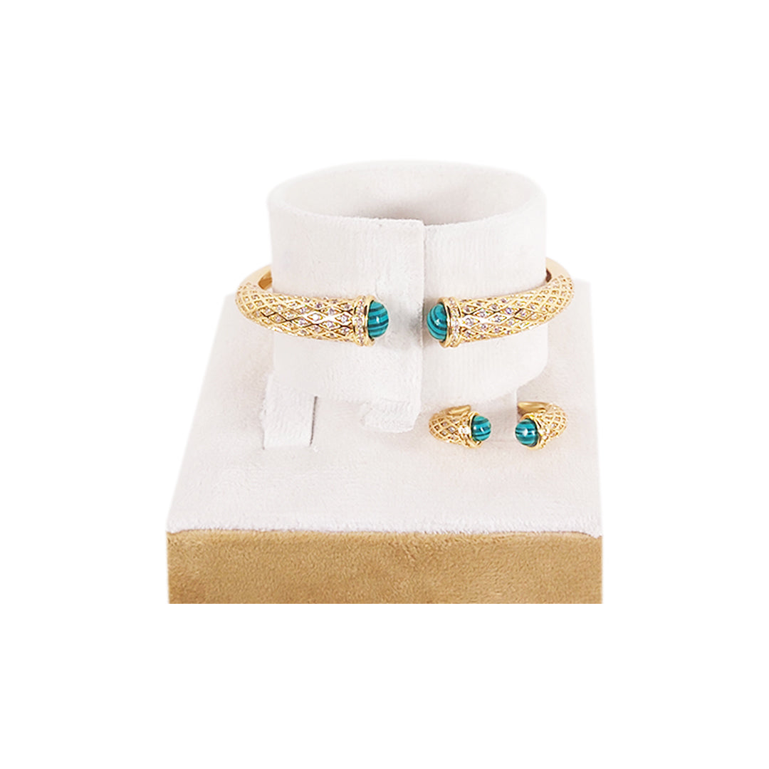 Silver Bracelet and Ring Set For Traditional Wear