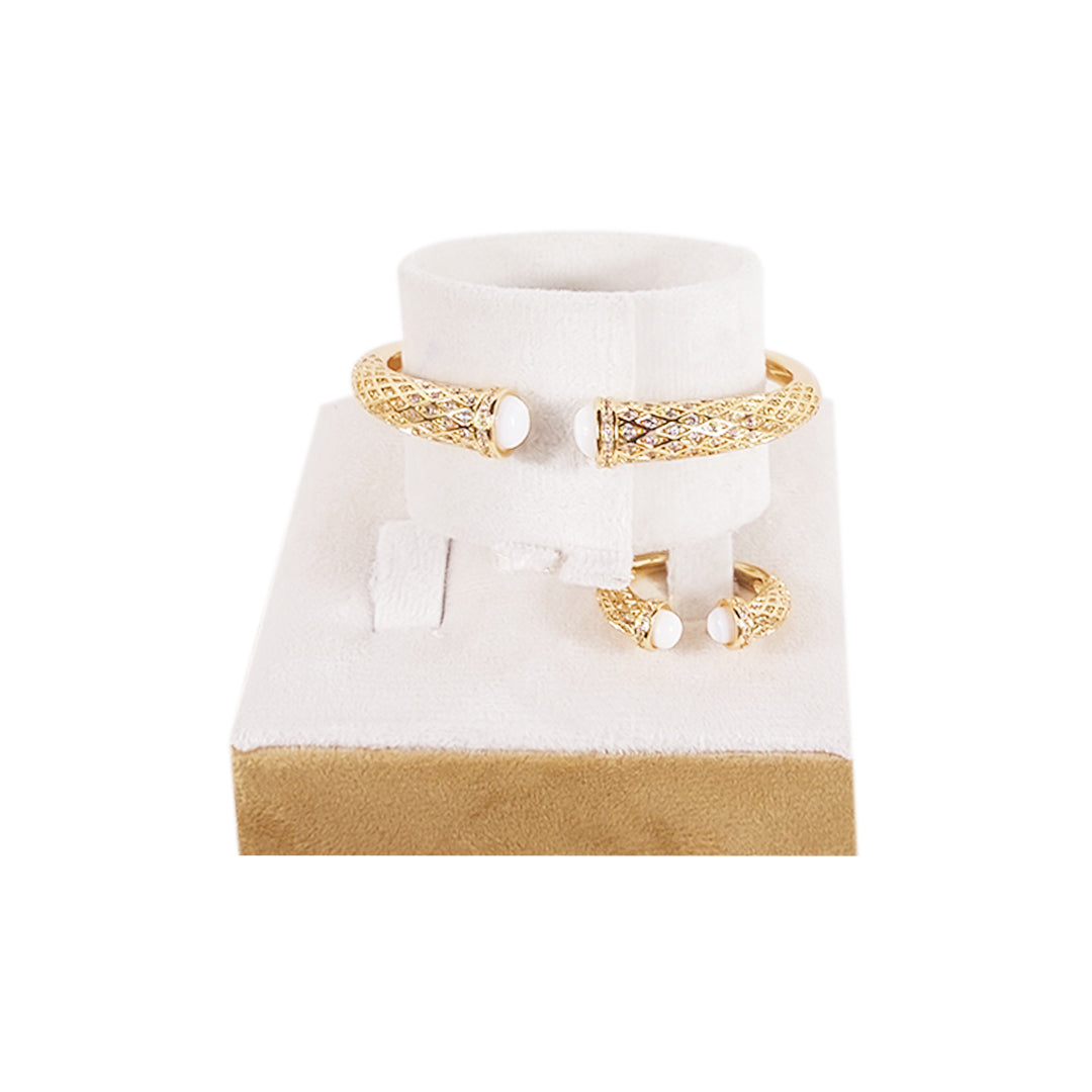 Silver Bracelet and Ring Set For Traditional Wear