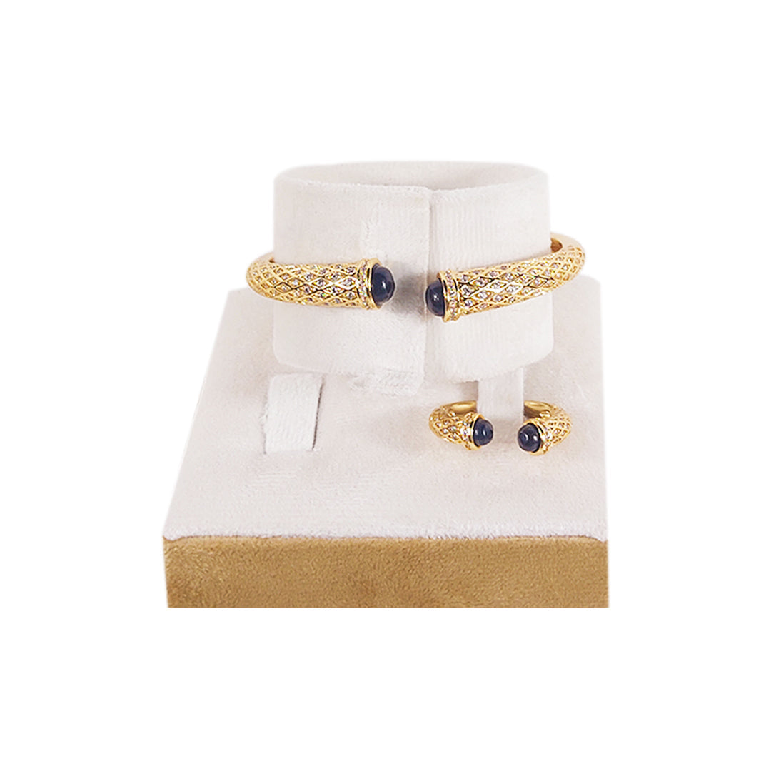 Silver Bracelet and Ring Set For Traditional Wear