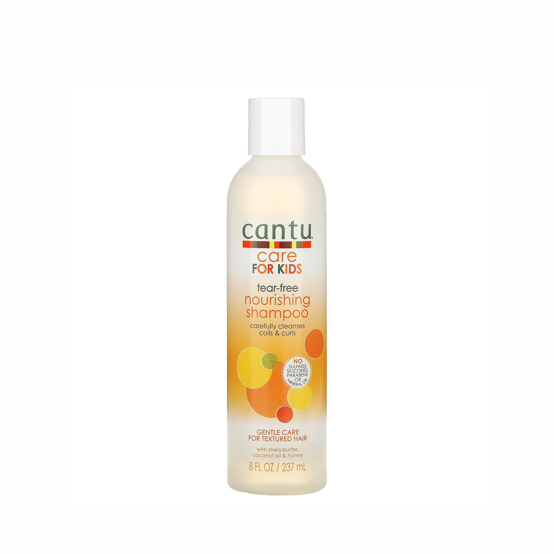 CANTU Care for Kids Tear Free Nourishing Shampoo 237ml - For Curly Hair.