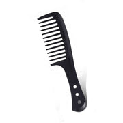 The product of Carbon Antistatic Wide Tooth Black Combs