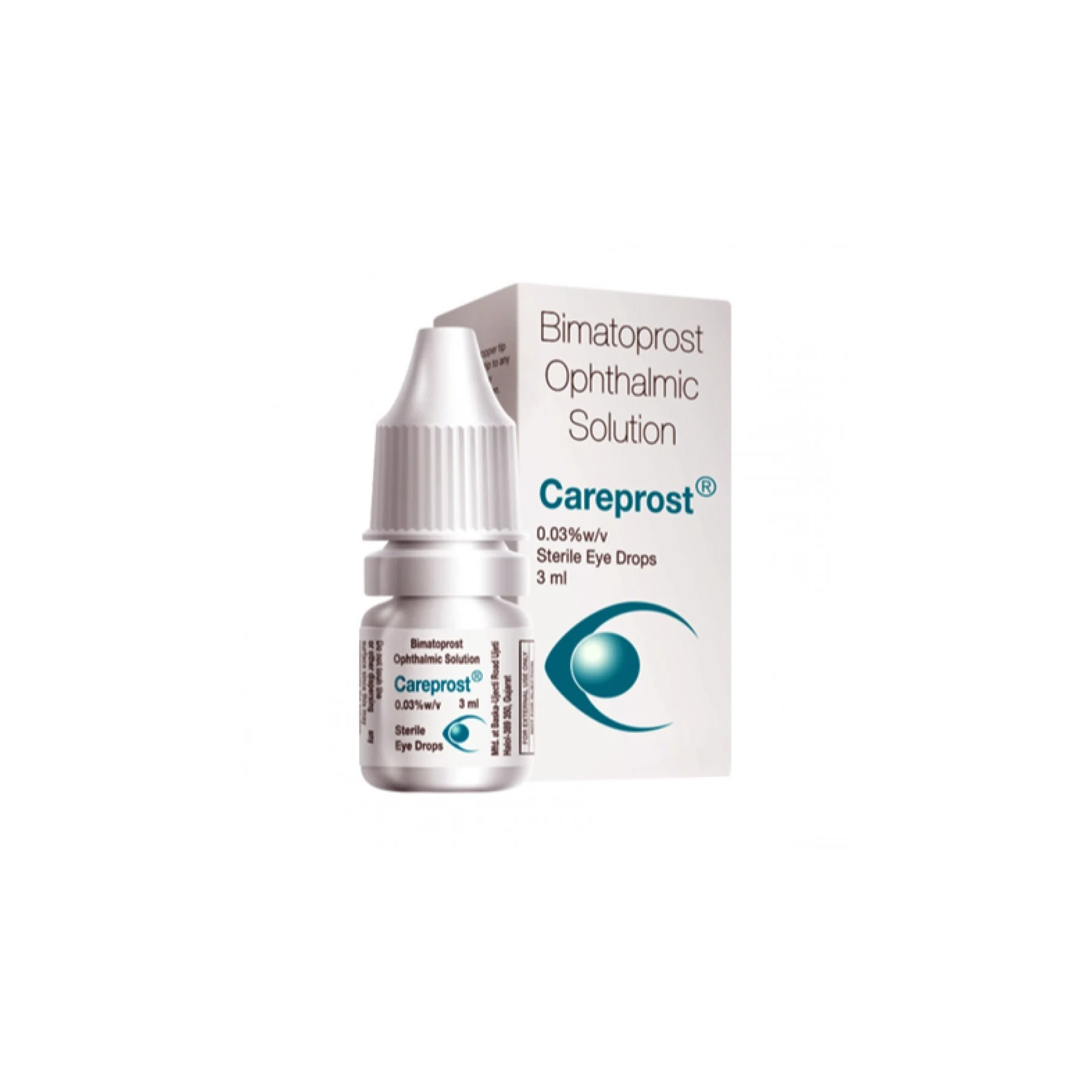 The product of Careprost Bimatoprost Ophthalmic Solution Eye Drops 