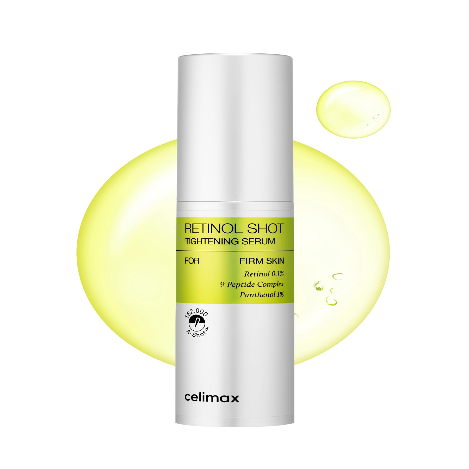 The product of Celimax The Vita-A Retinol Shot Tightening Serum