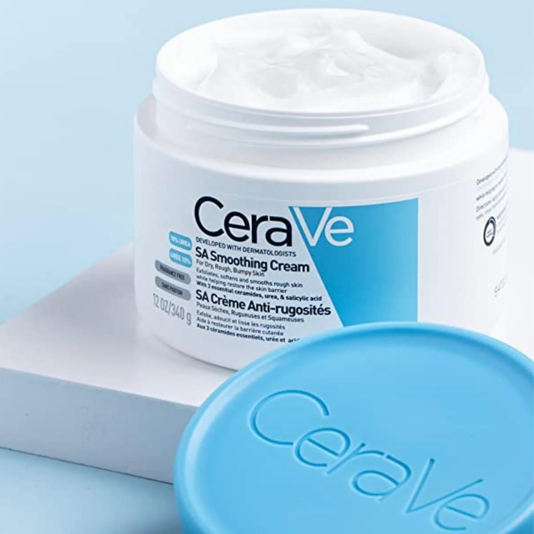 CeraVe SA Smoothing Cream For Dry, Rough and Bumpy Skin - 340 gm