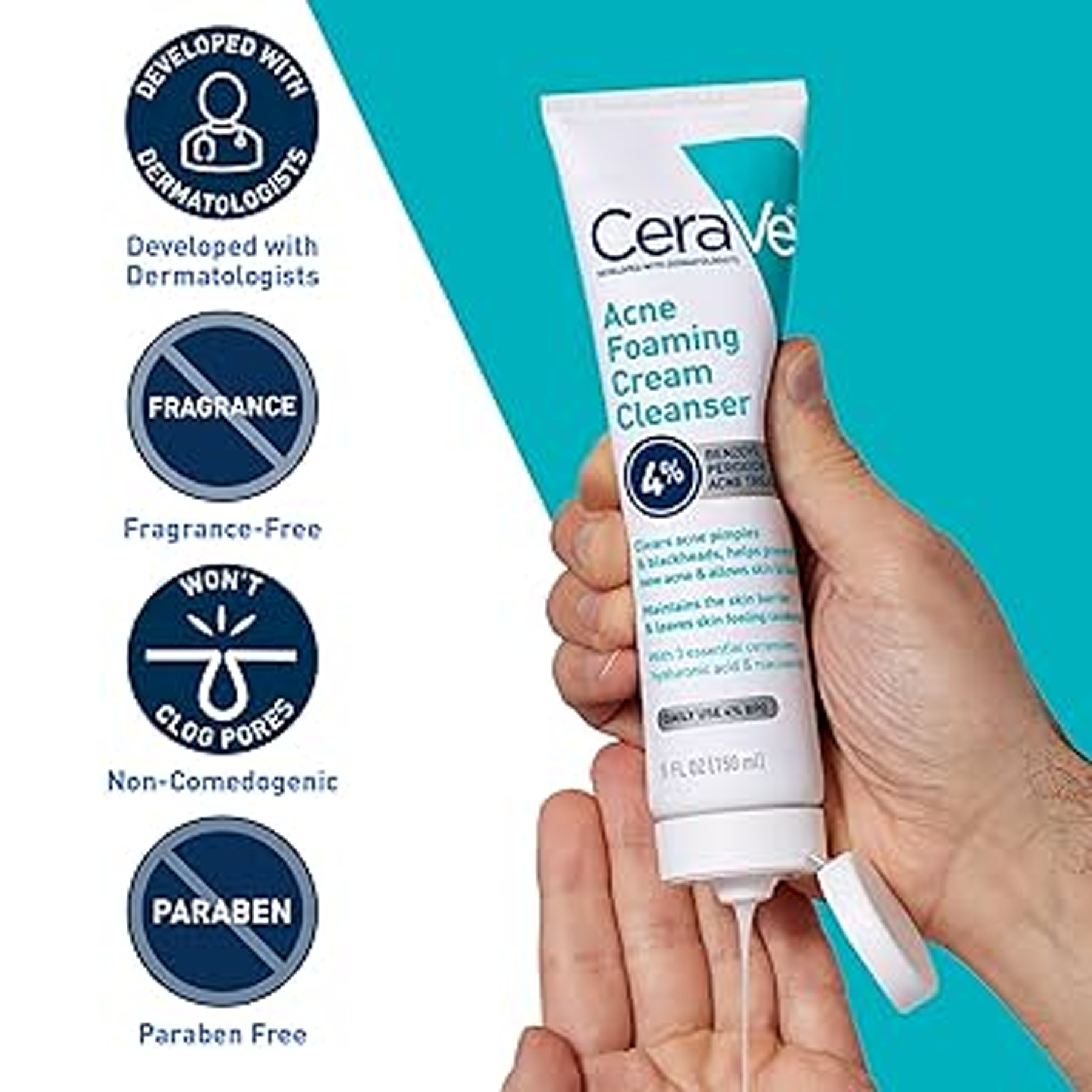 The Key Benefits of CeraVe Acne Foaming Cream Wash 