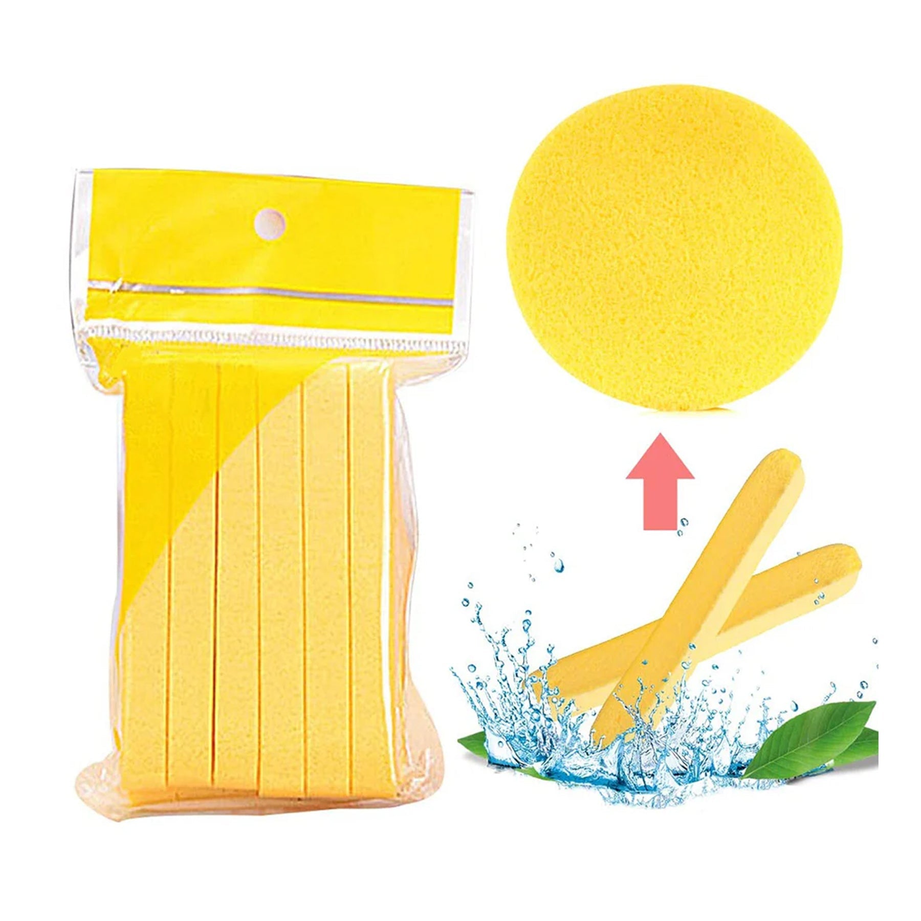 Chivey Compressed Face Cleaning Sponge Sticks For Makeup Remover