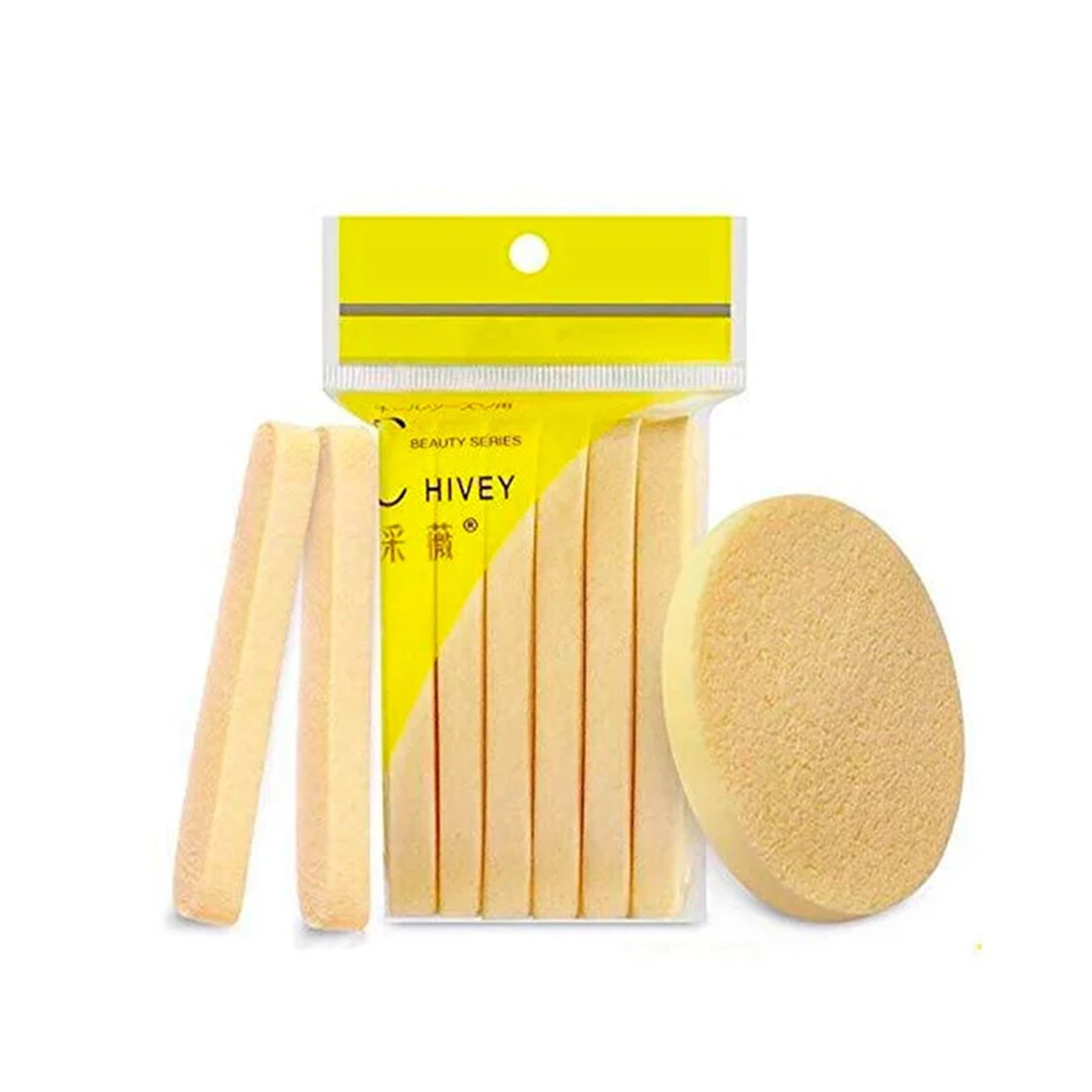 Chivey Compressed Face Cleaning Sponge Sticks For Makeup Remover