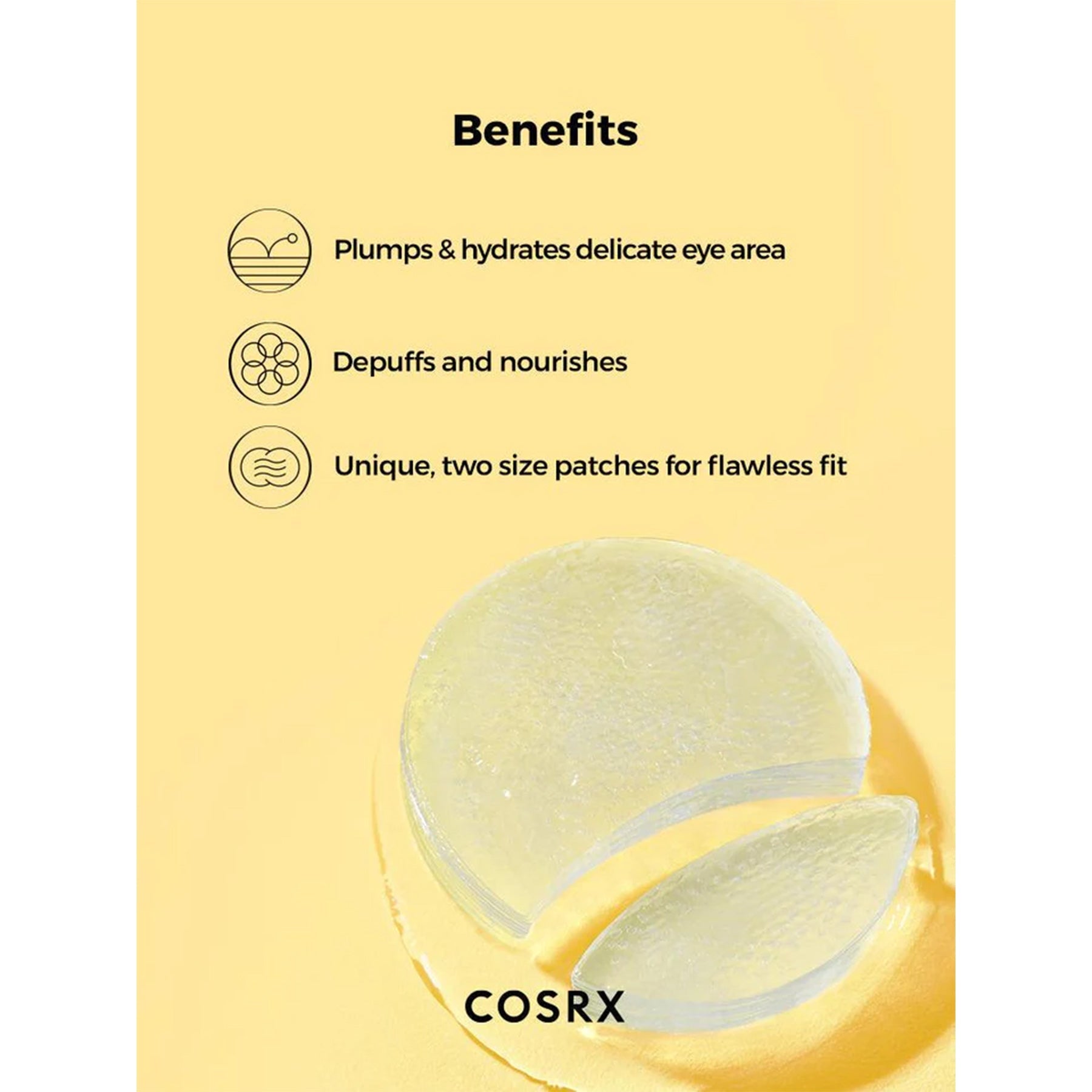 Cosrx Advanced Snail Hydrogel Eye Patch - Key Benefits