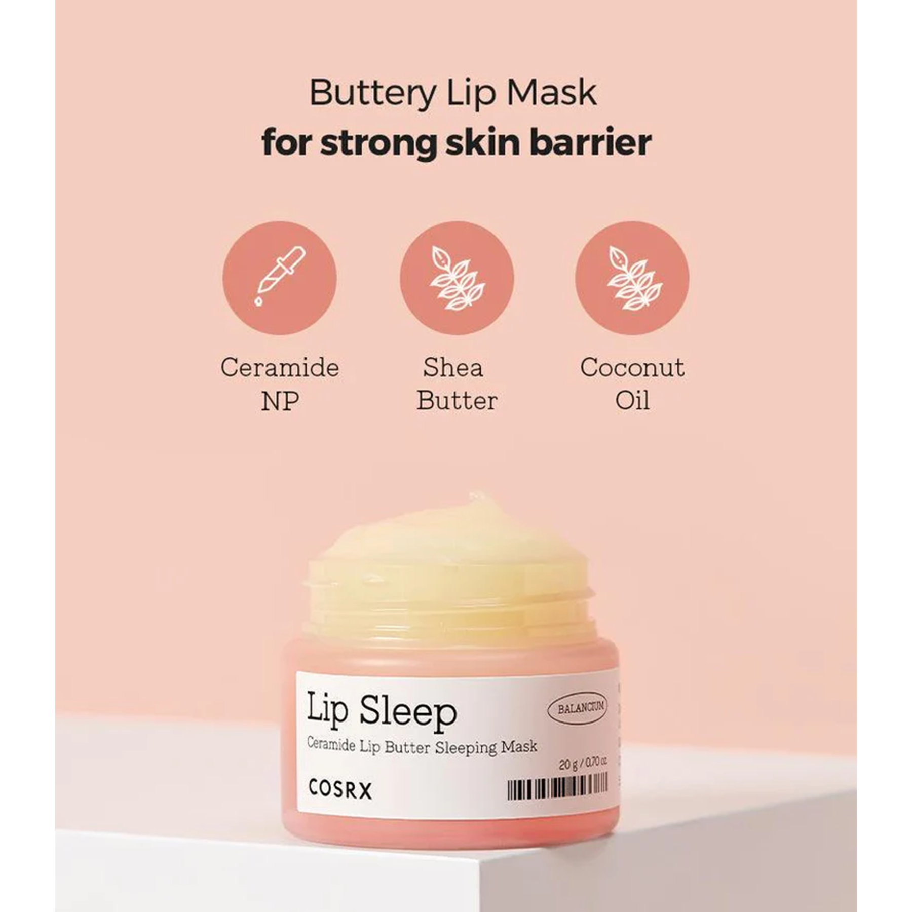 Cosrx Balancium Ceramide Lip Butter Sleeping Mask - Key Benefits