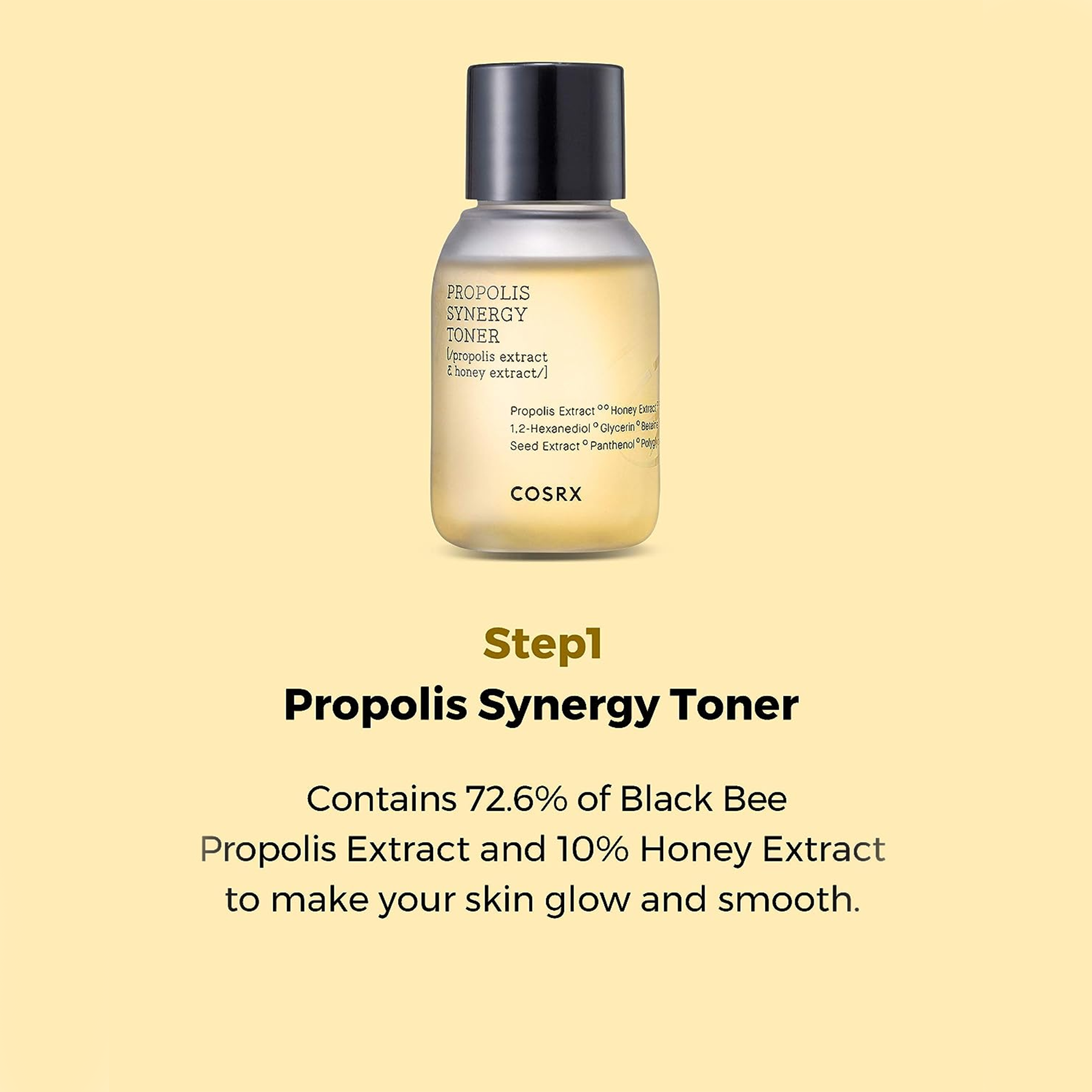 Cosrx Honey Glow Kit - Propolis Synergy Toner