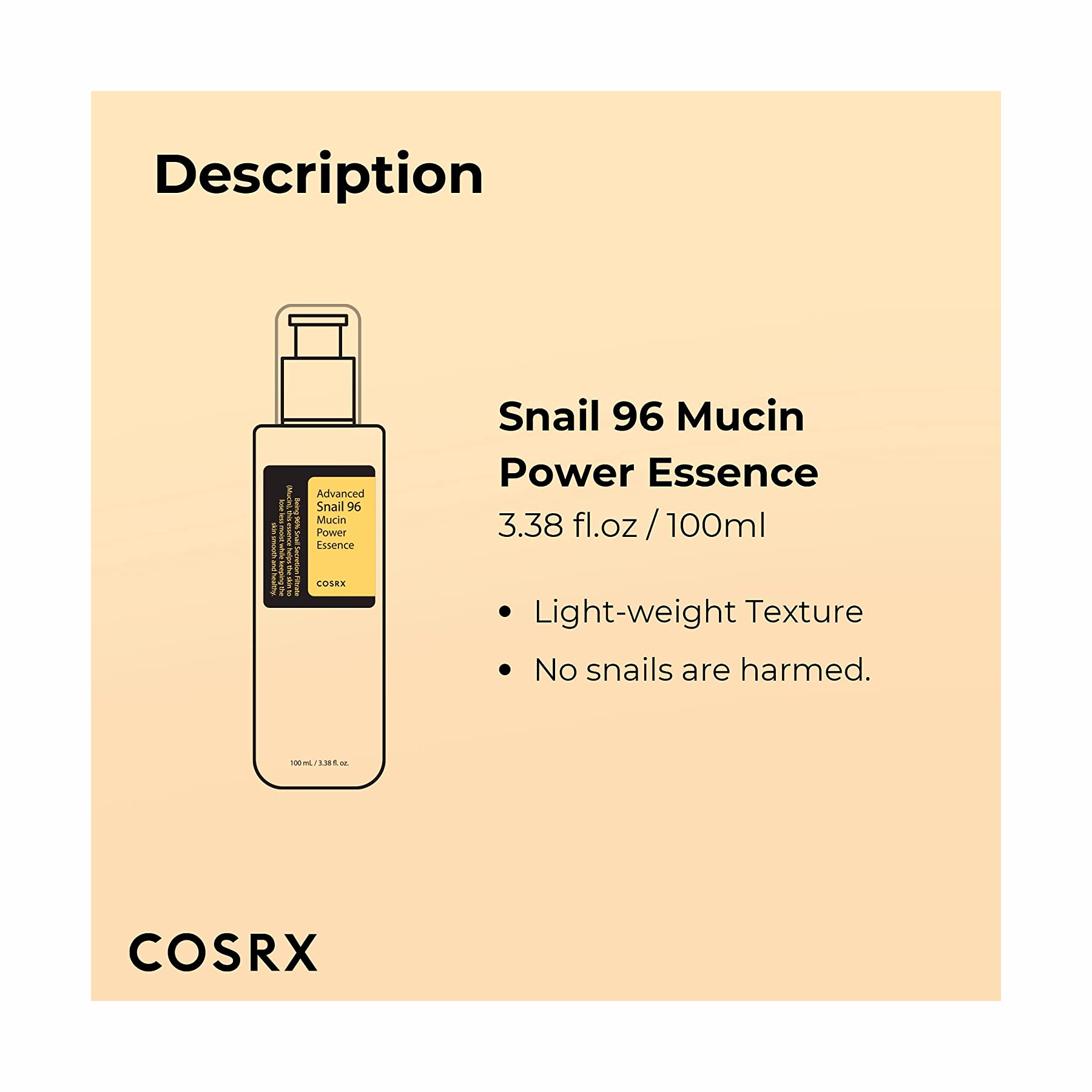Cosrx Advanced Snail 96 Mucin Power Essence- Key Benefits