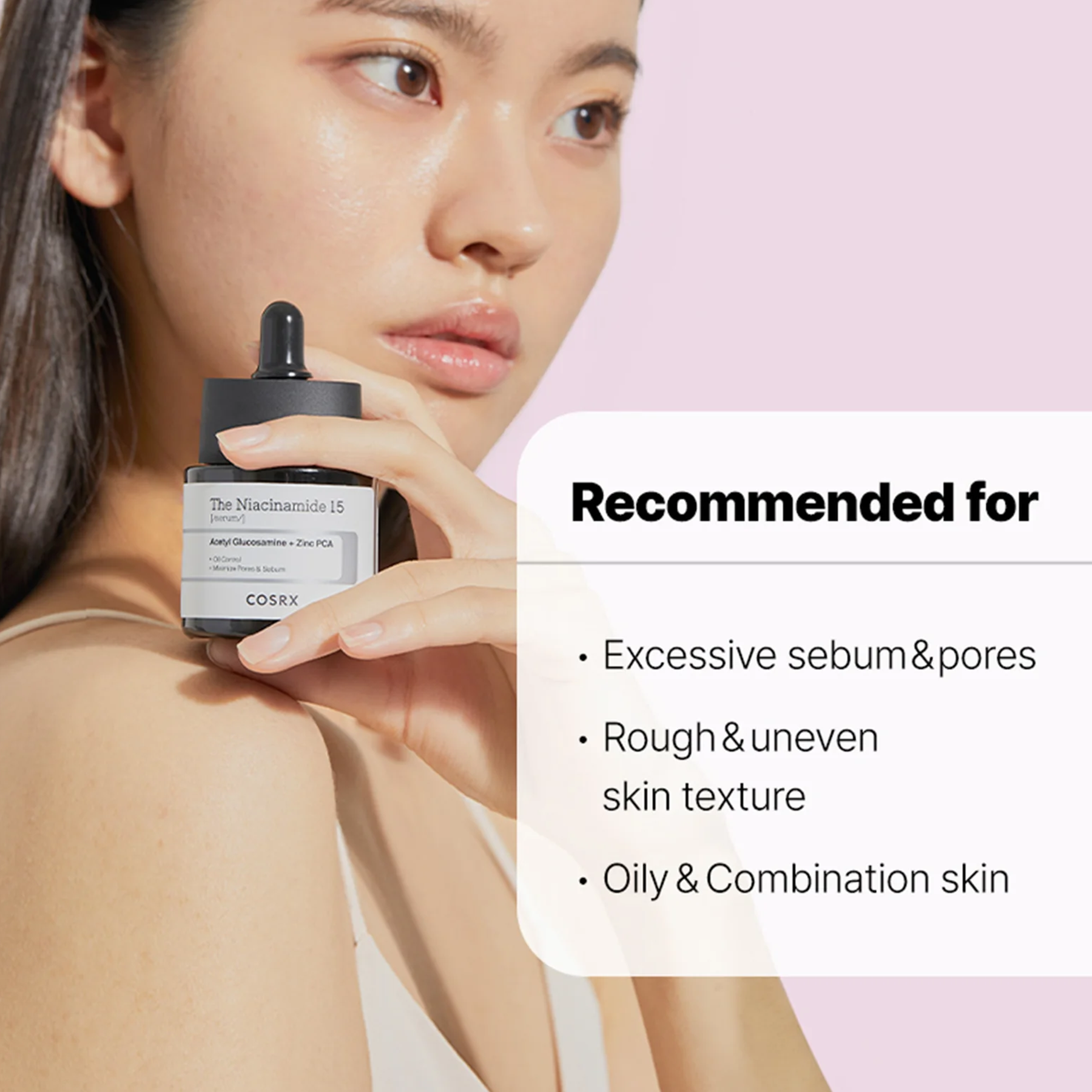 Cosrx The Niacinamide 15 Serum Recommended for acne and oily skin
