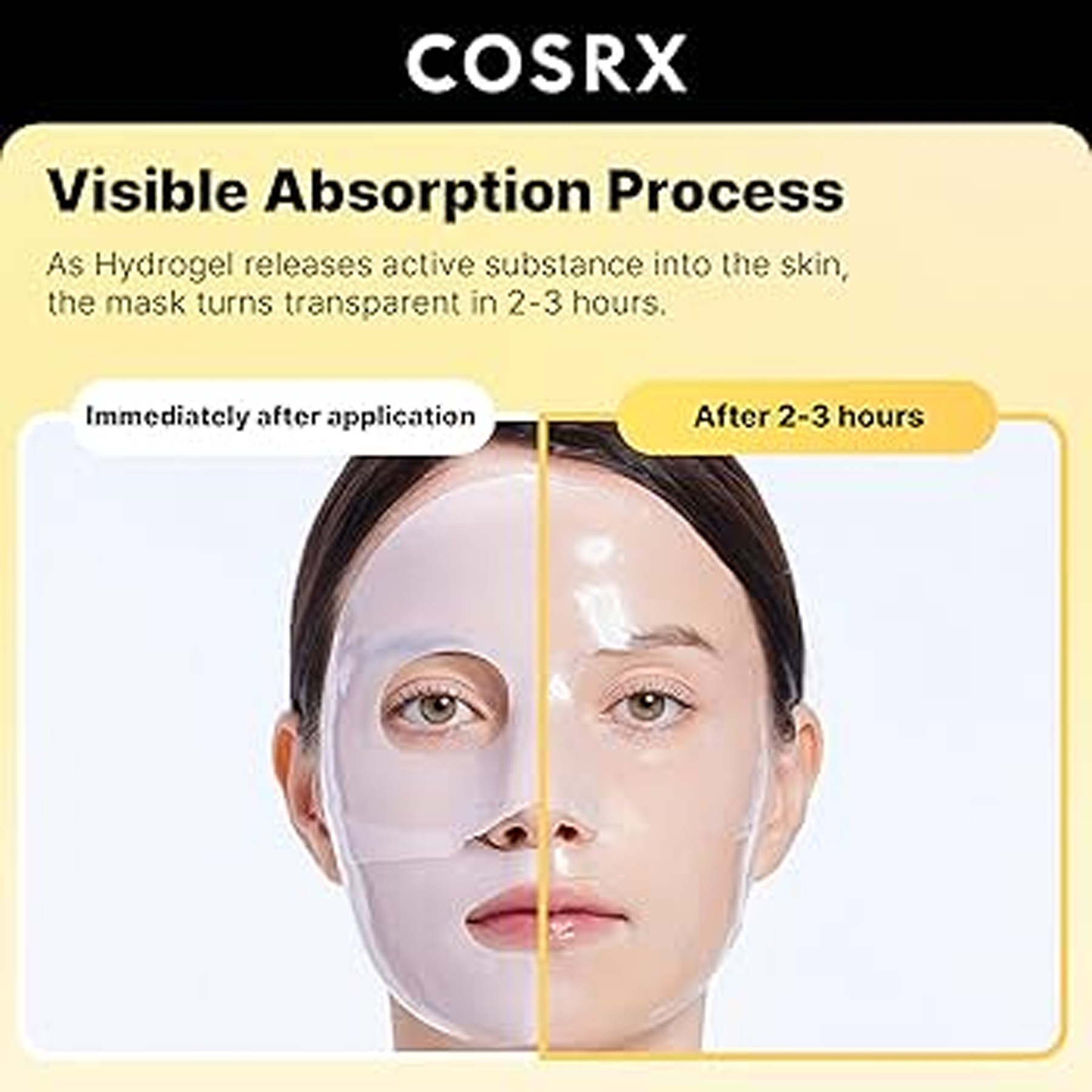 Advantages of using Cosrx Advanced Snail Mucin Glass Glowing Hydrogel Mask
