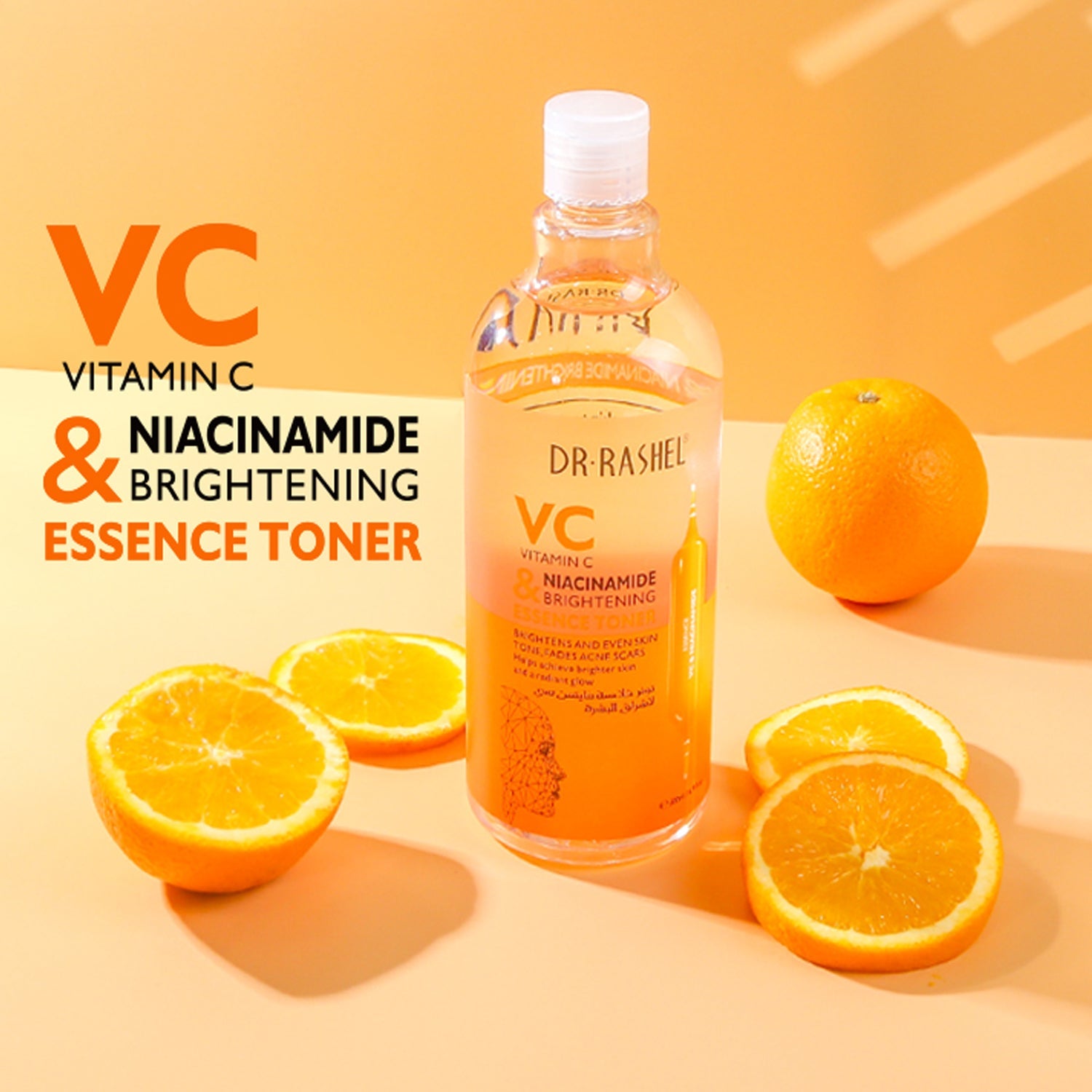 Dr. Rashel Vitamin C Niacinamide Brightening Essence Toner - 500 ml