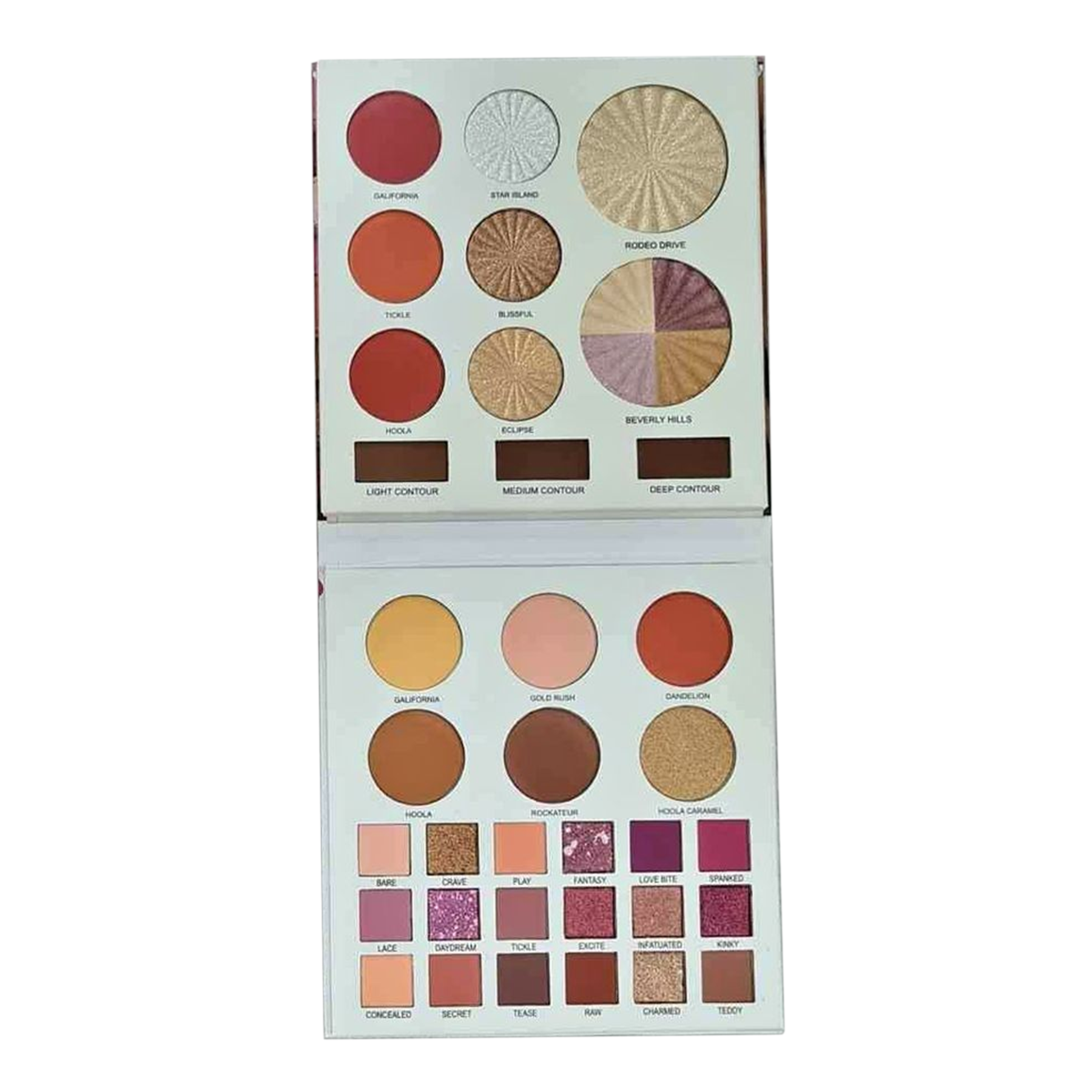 Daroge Eyeshadow+ Highlighter Set