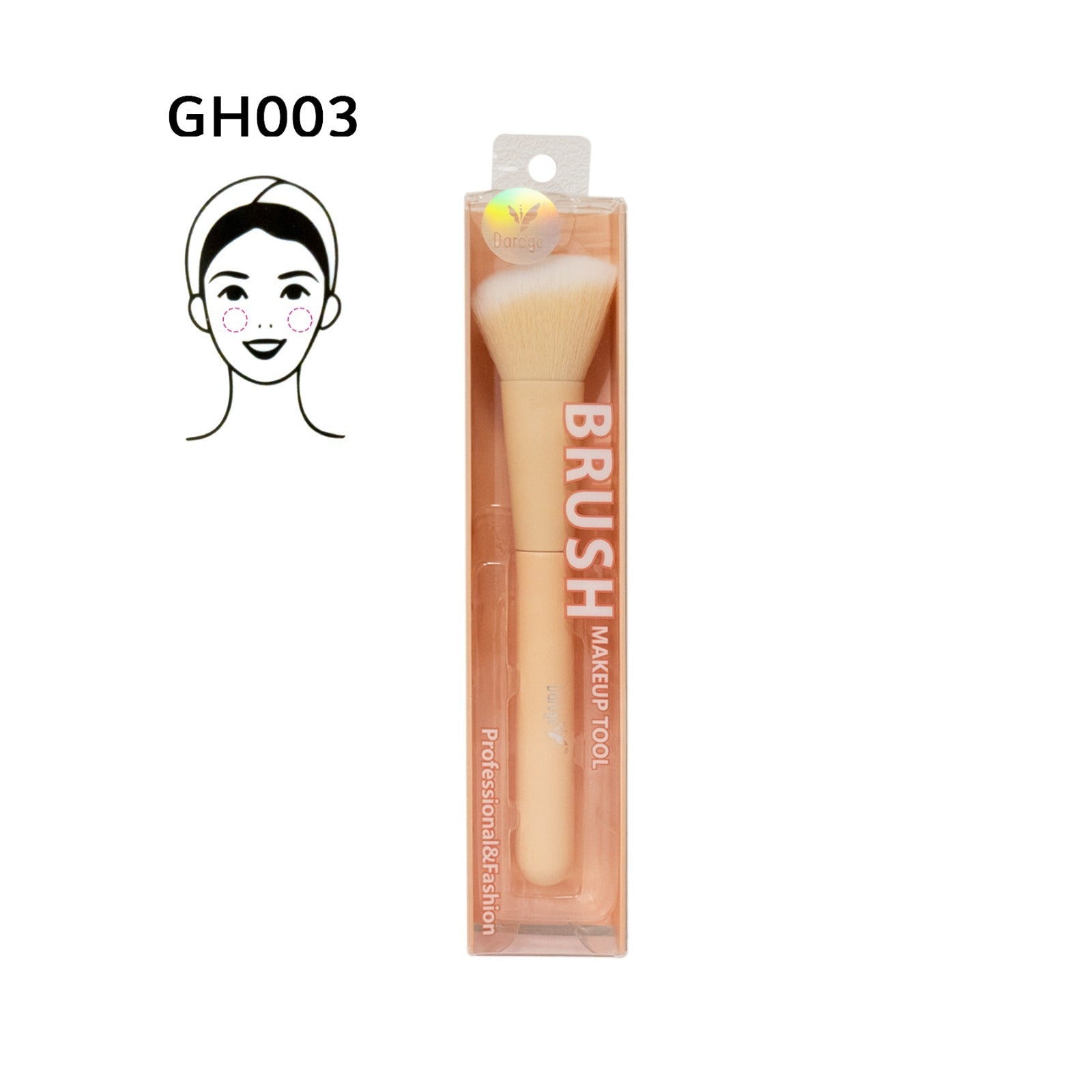 The product of Daroge Angled Powder Brush GH003