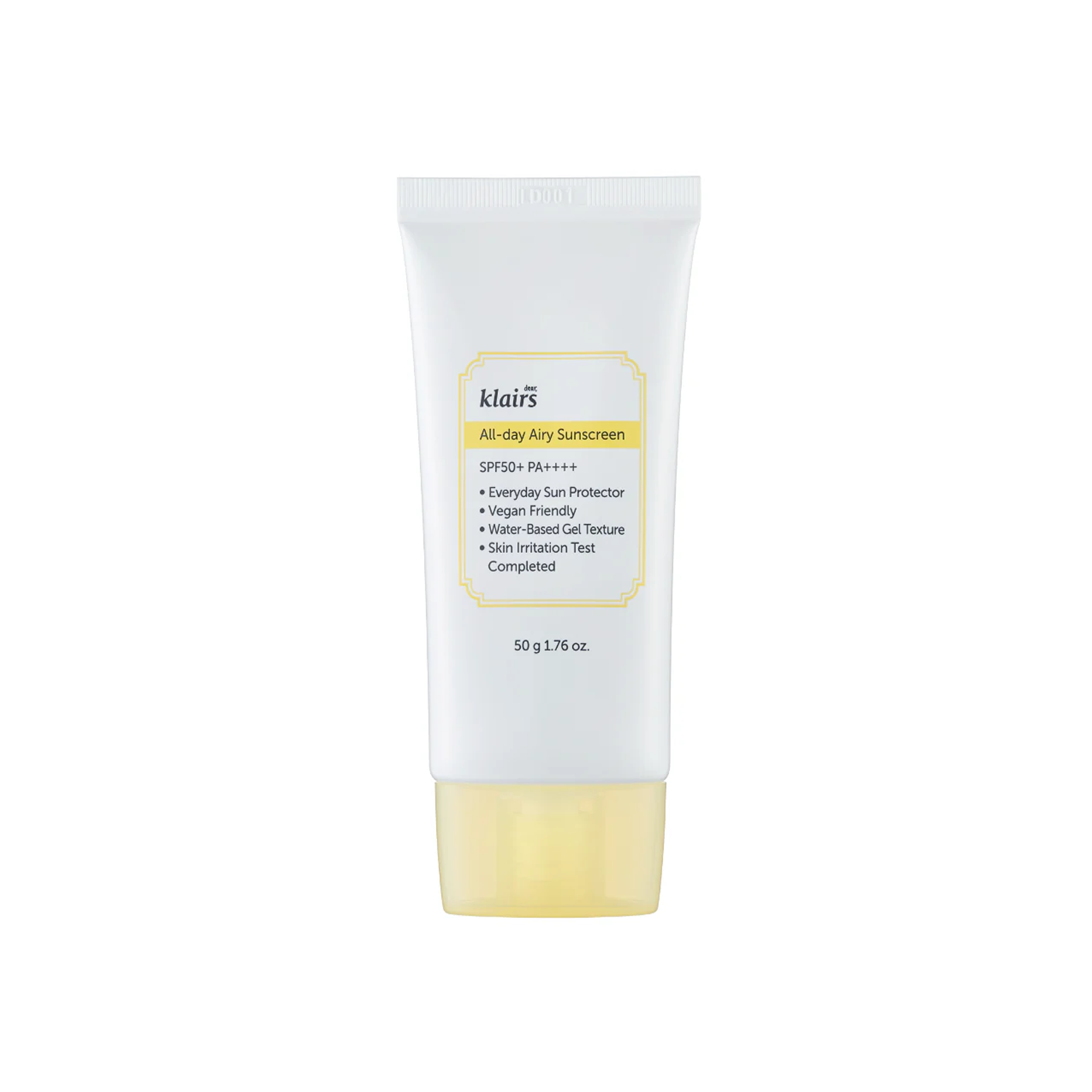 The product of Dear, Klairs All-day Airy Sunscreen