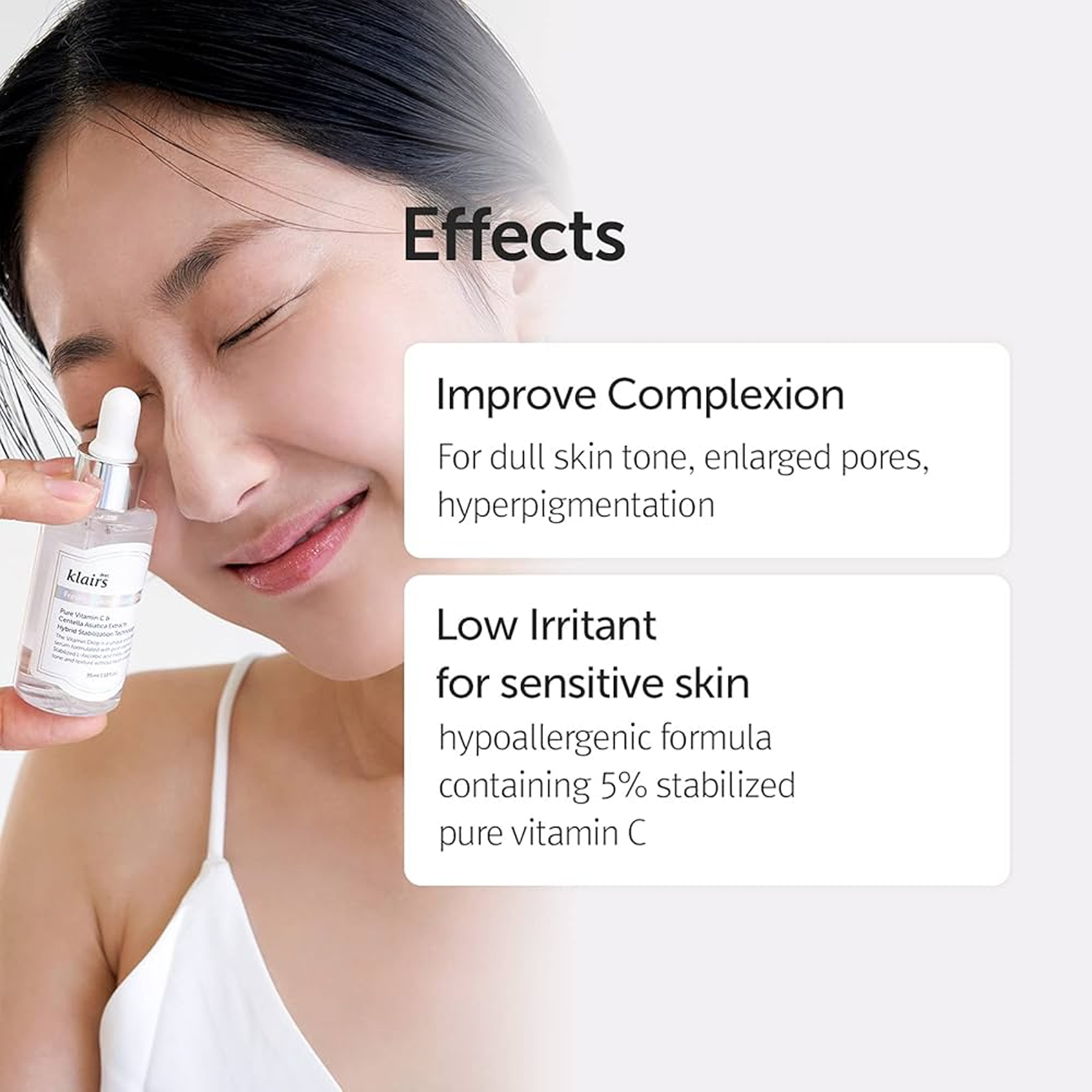 Key Benefits of Dear, Klairs Freshly Juiced Vitamin Drop