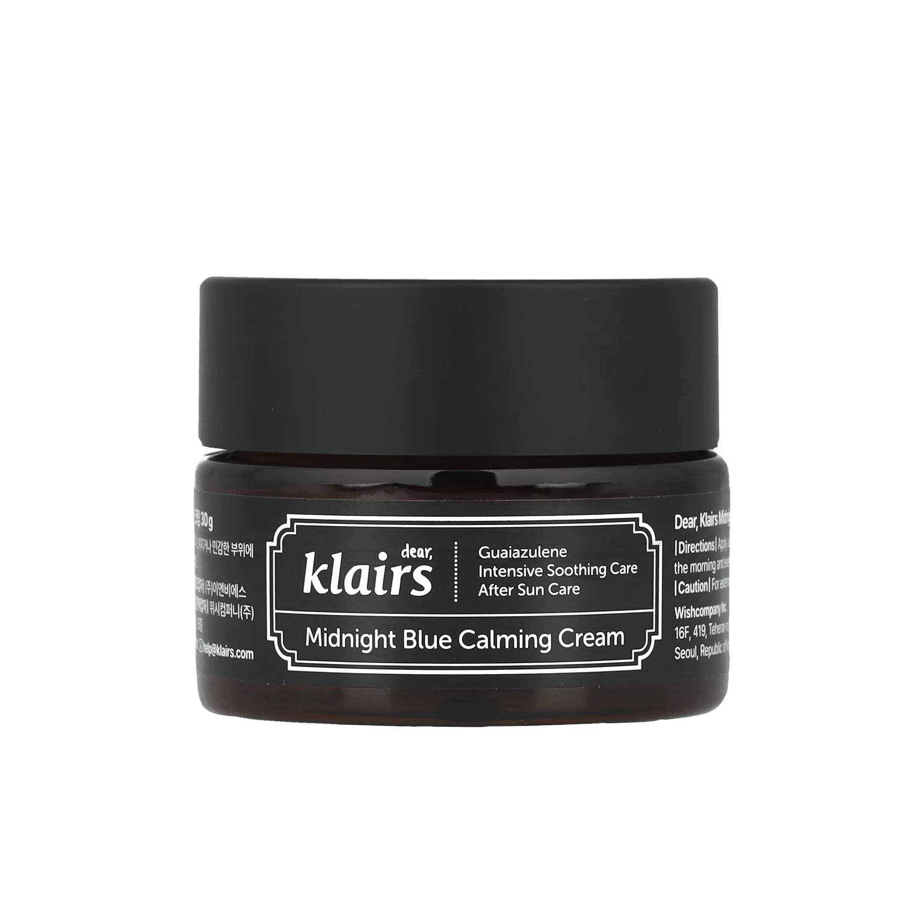 The product of Dear, Klairs Midnight Blue Calming Cream
