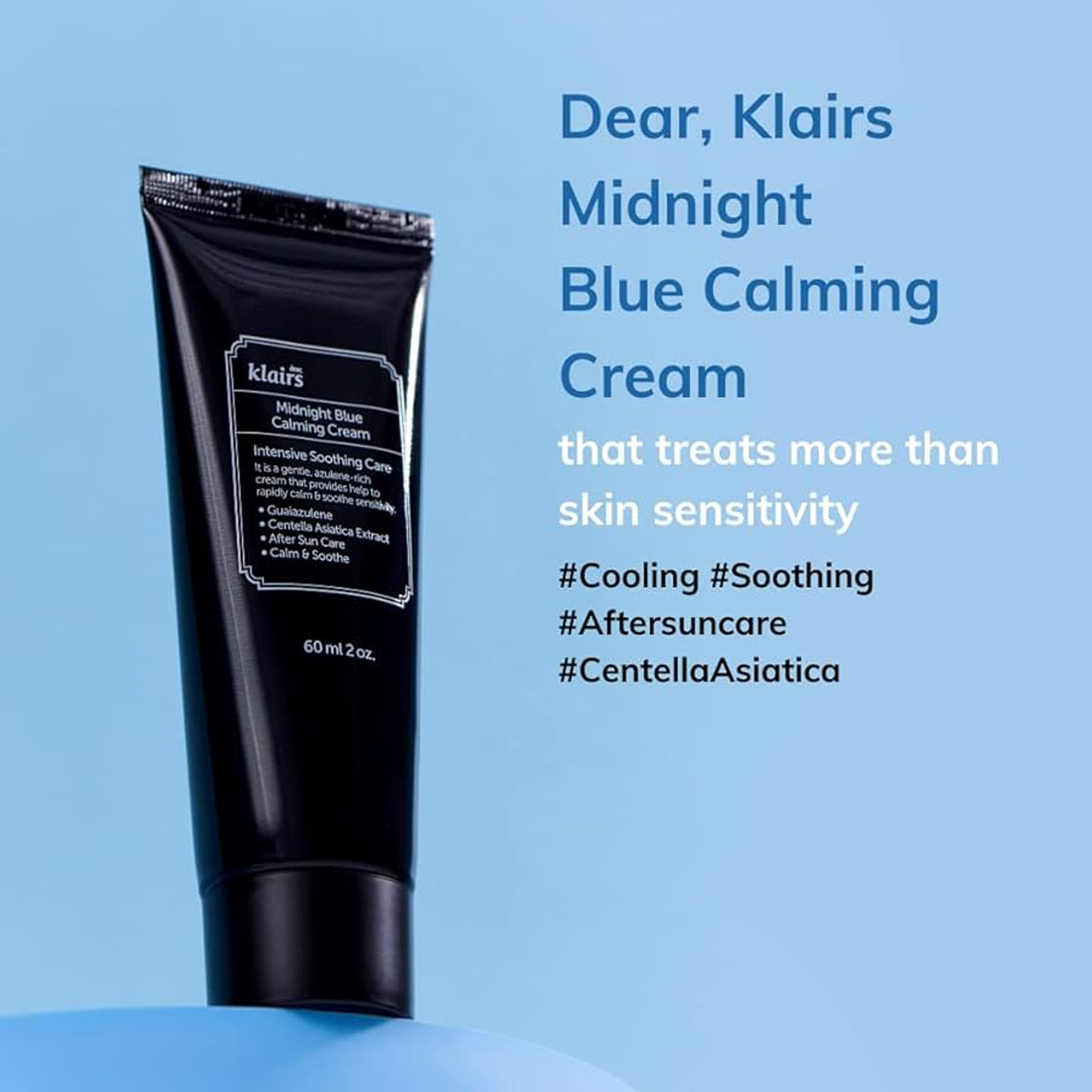 Advantages of Dear, Klairs Midnight Blue Calming Cream