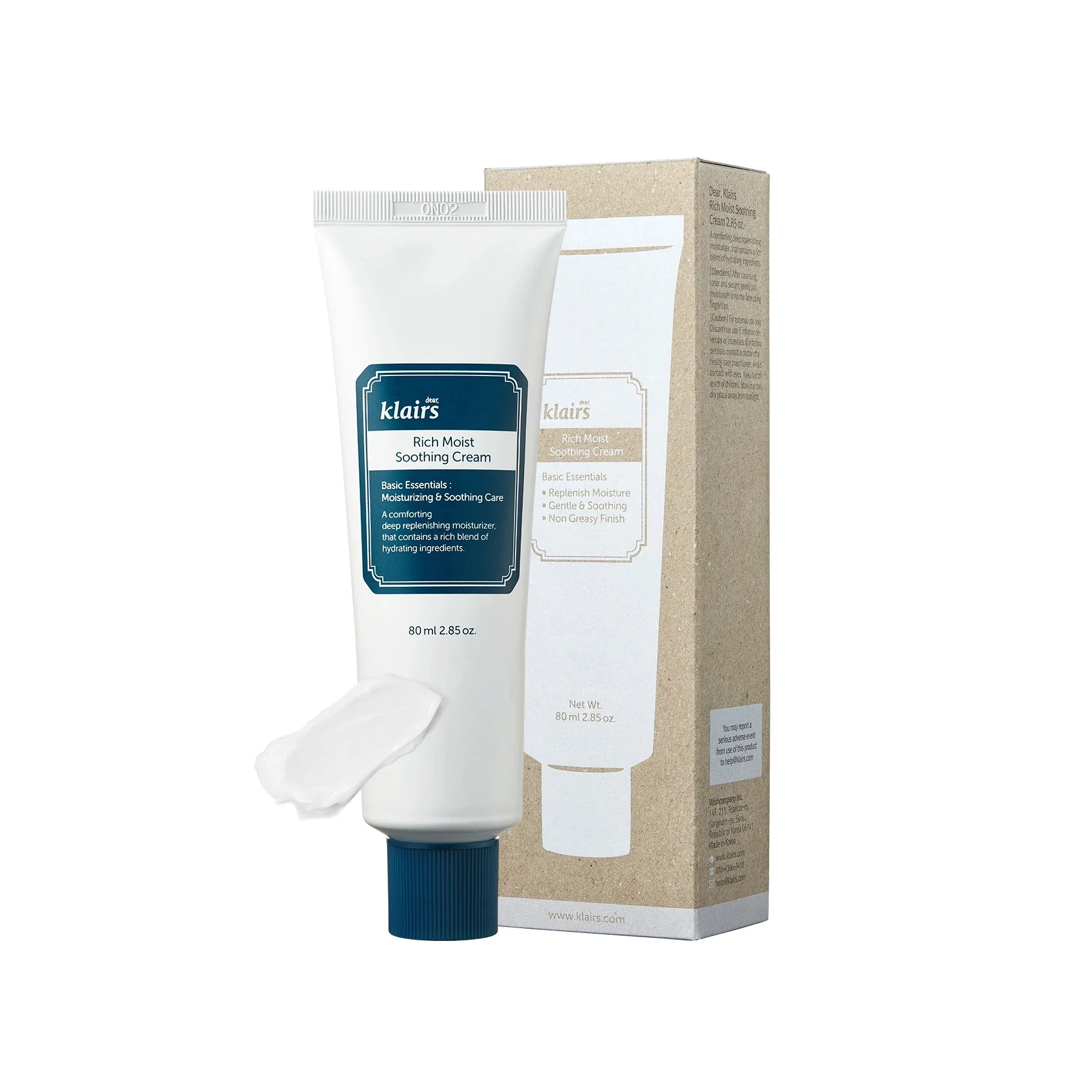 The Product of Dear, Klairs Rich Moist Soothing Cream