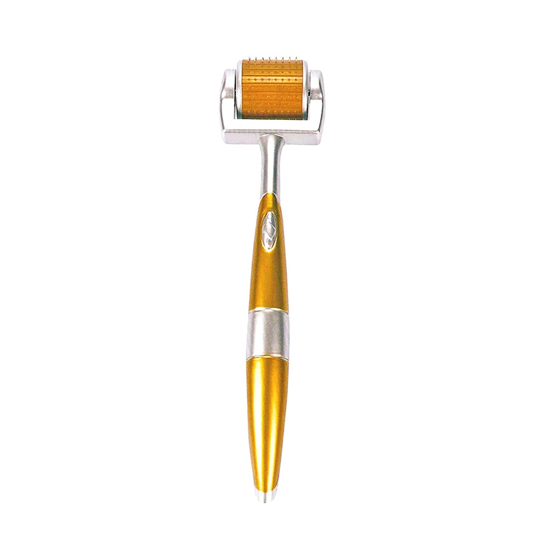  Image of ZGTS 192 Titanium Needle Derma Roller in a protective case, showcasing its high-quality titanium needles and sterile packaging for safe home use.