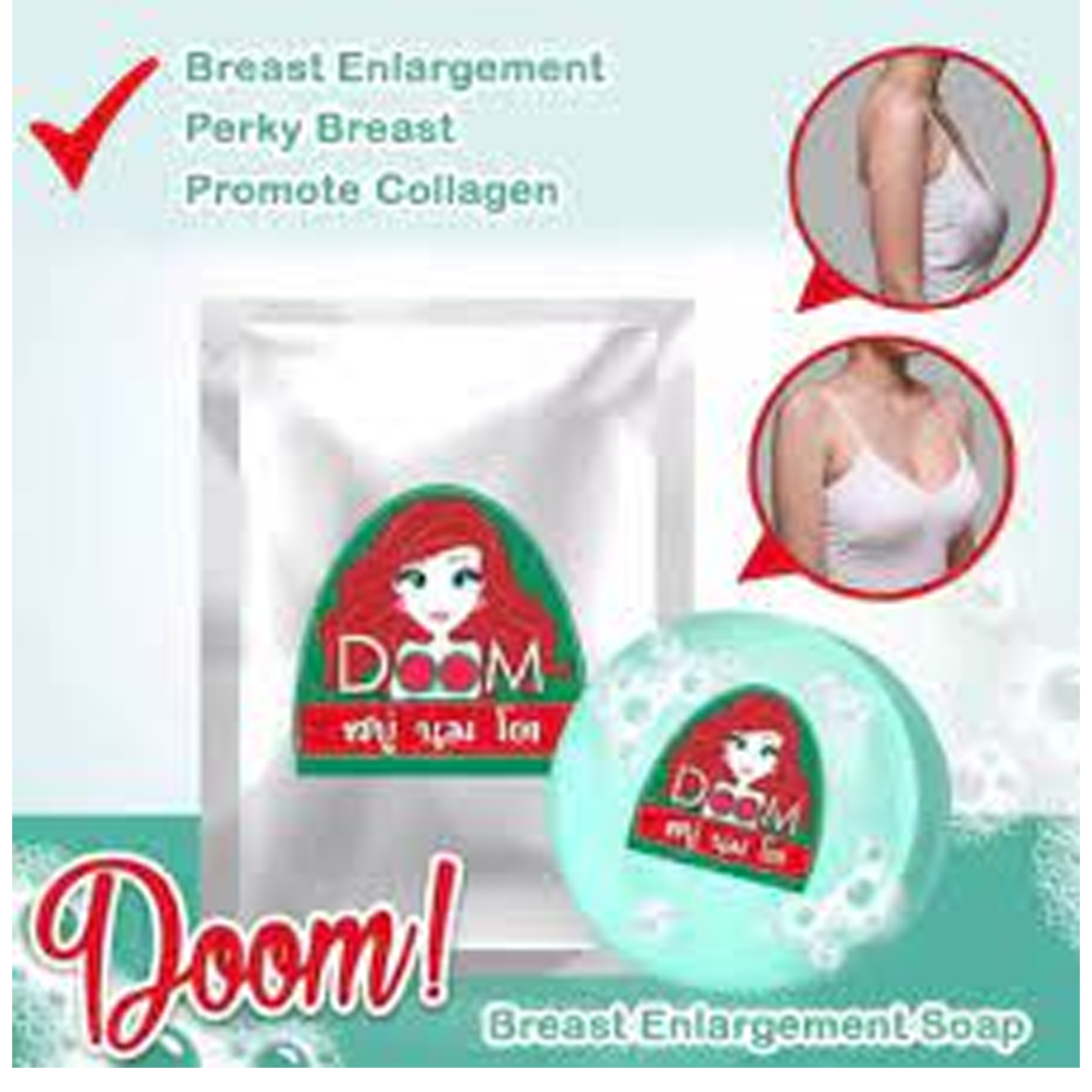 Doom Breast Enhancement Soap