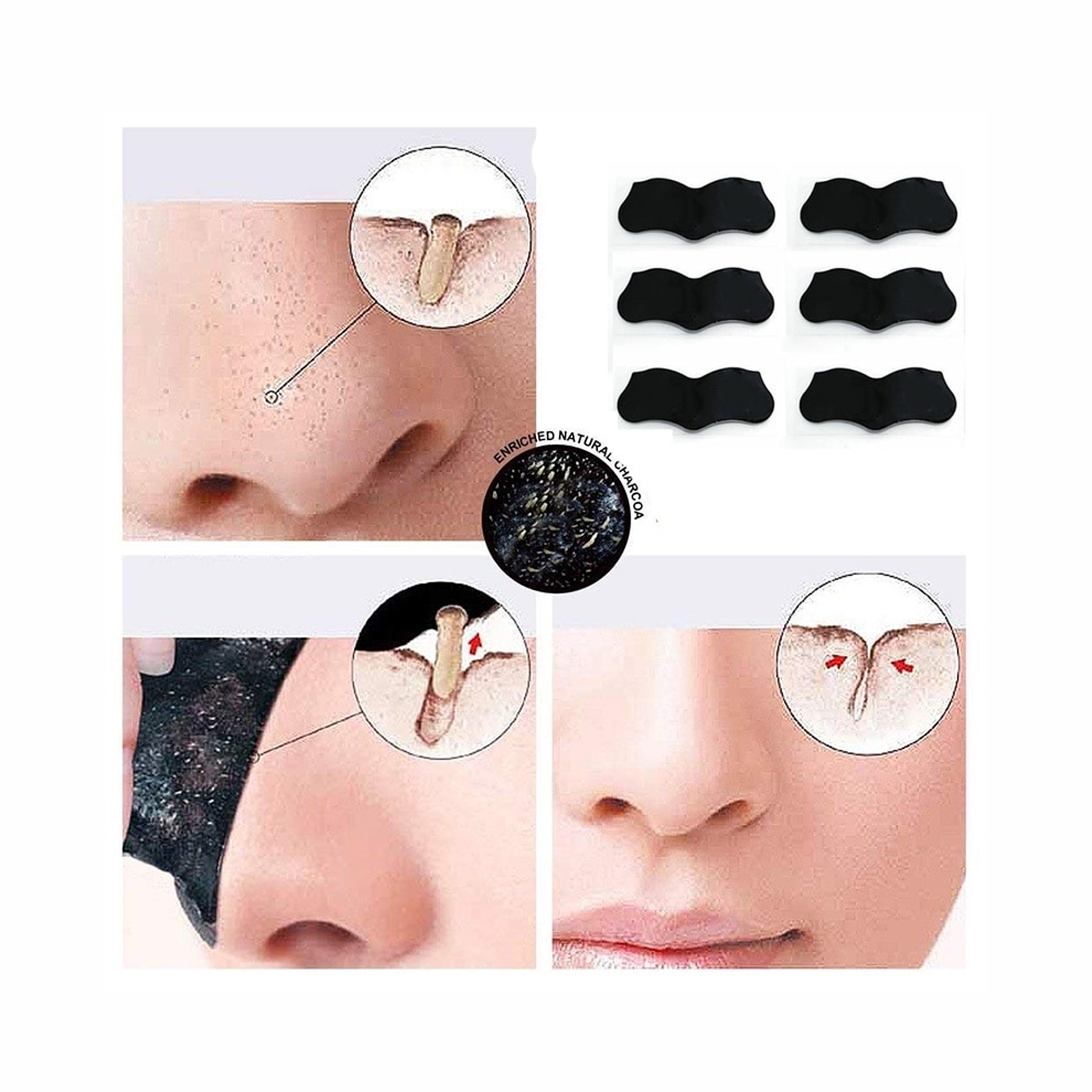 Dr.Rashel Nose Strips (6 strips) - Deep Cleansing - Removes Blackheads