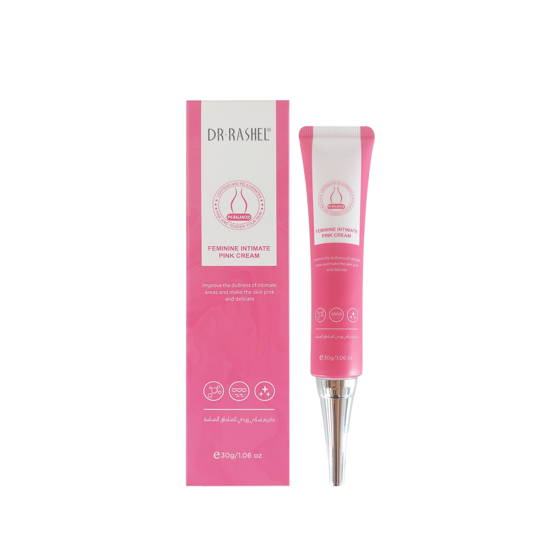 Dr.Rashel Feminine Intimate Pink Cream - 30g 