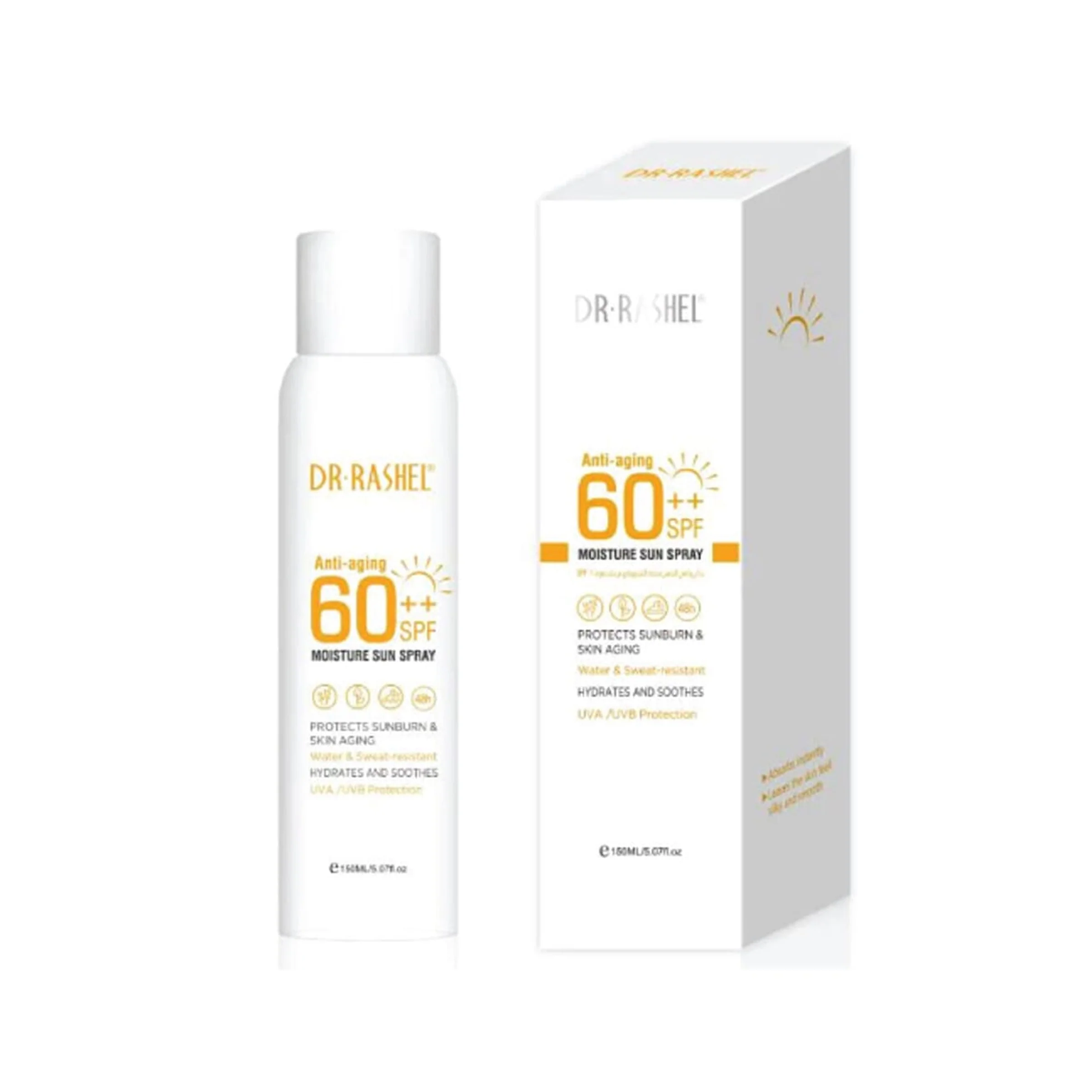 The product of Dr.Rashel Anti Aging Moisture Sun Spray SPF 60++