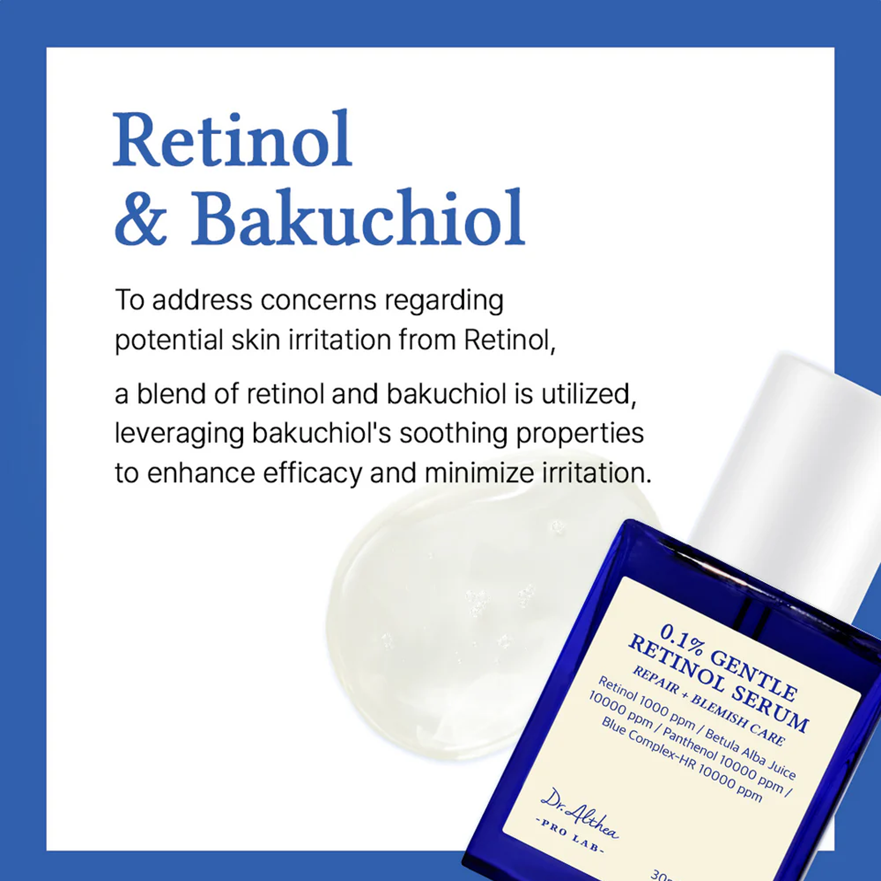 Advantages of Dr. Althea 0.1% Gentle Retinol Serum
