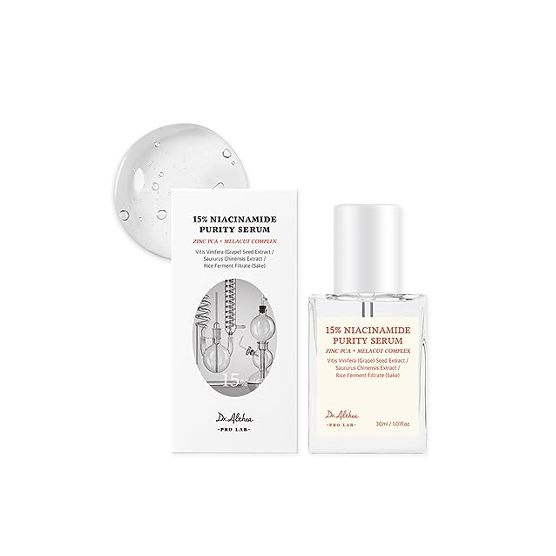 The product of Dr. Althea 15% Niacinamide Purity Serum