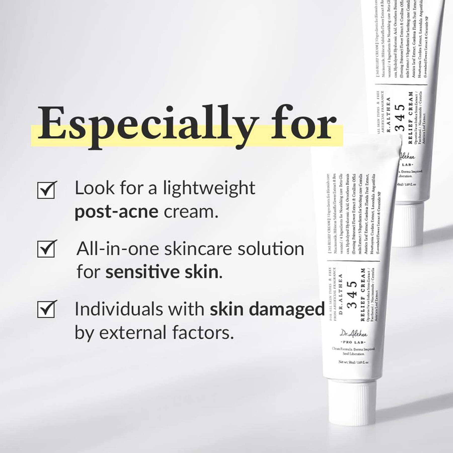 Advantages of Dr. Althea 345 Relief Cream