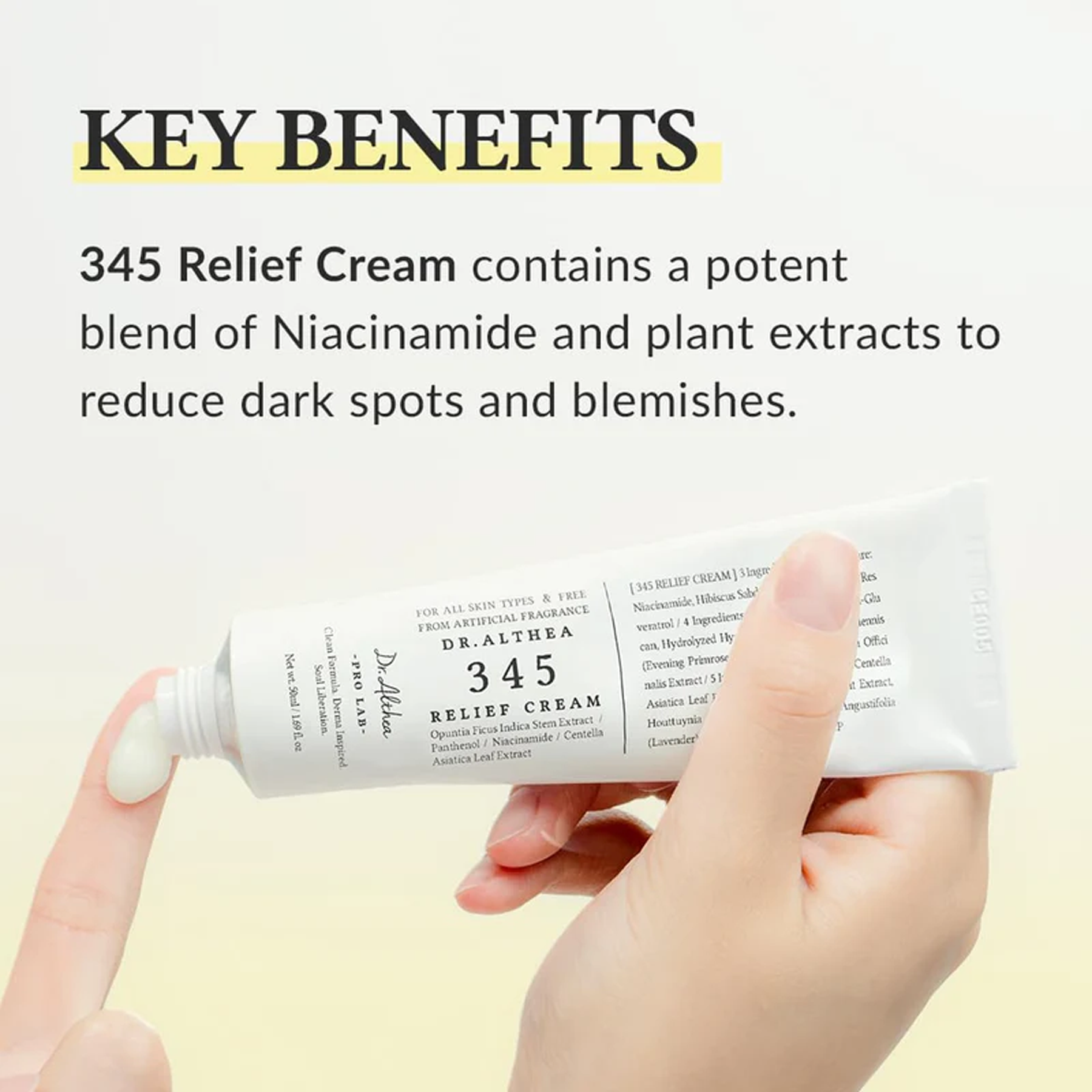 The Key Benefits Dr. Althea 345 Relief Cream