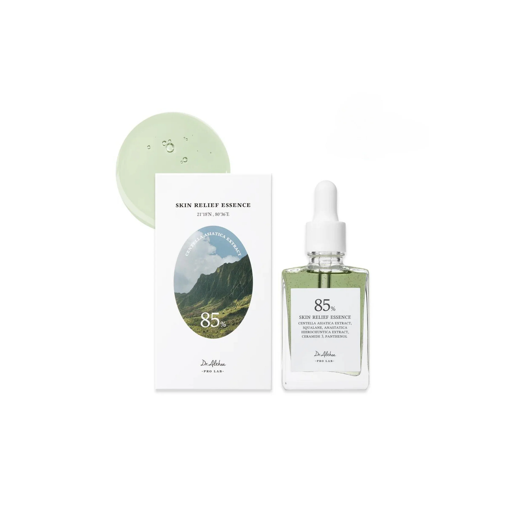 The product of Dr. Althea Skin Relief Essence