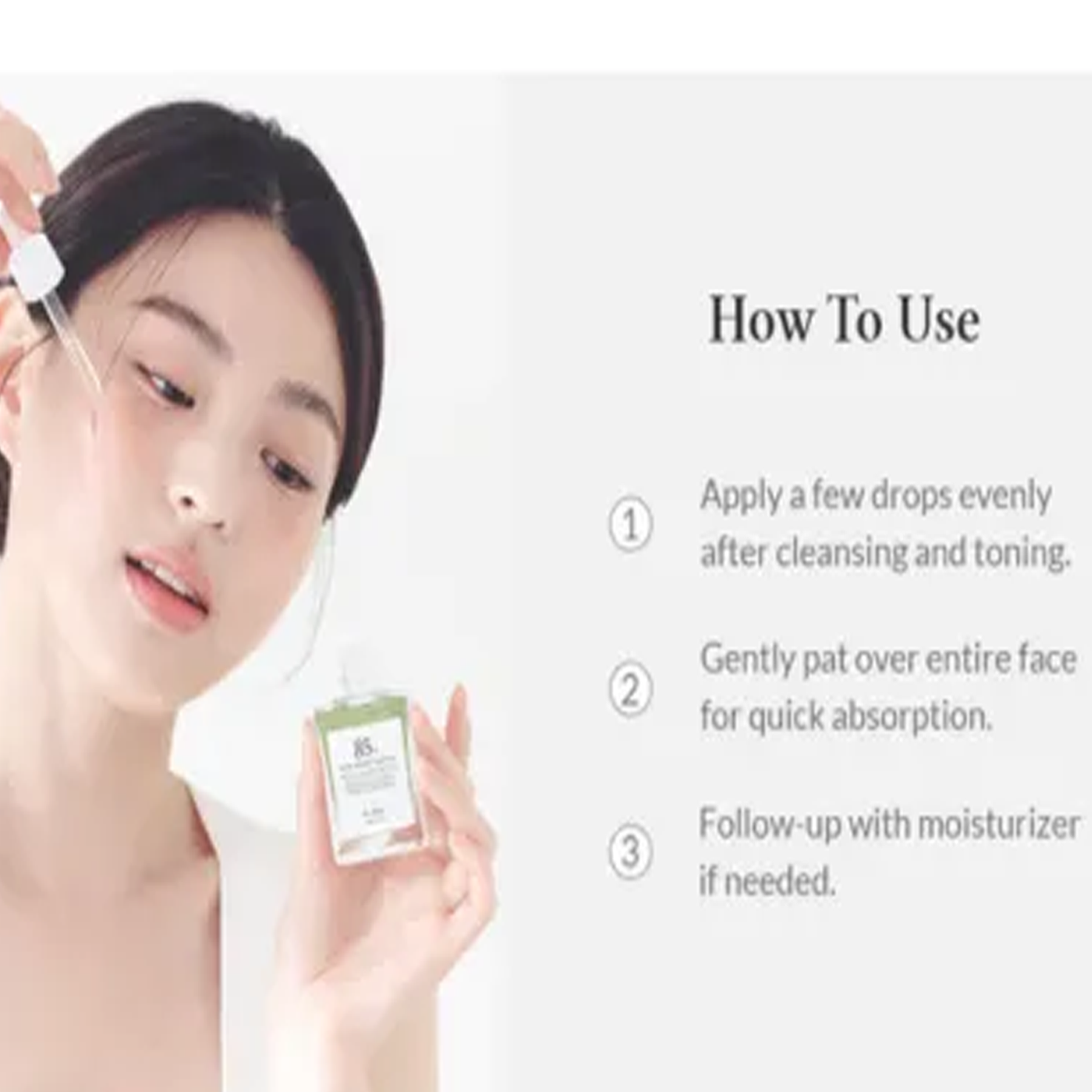 Way to use a Dr. Althea Skin Relief Essence