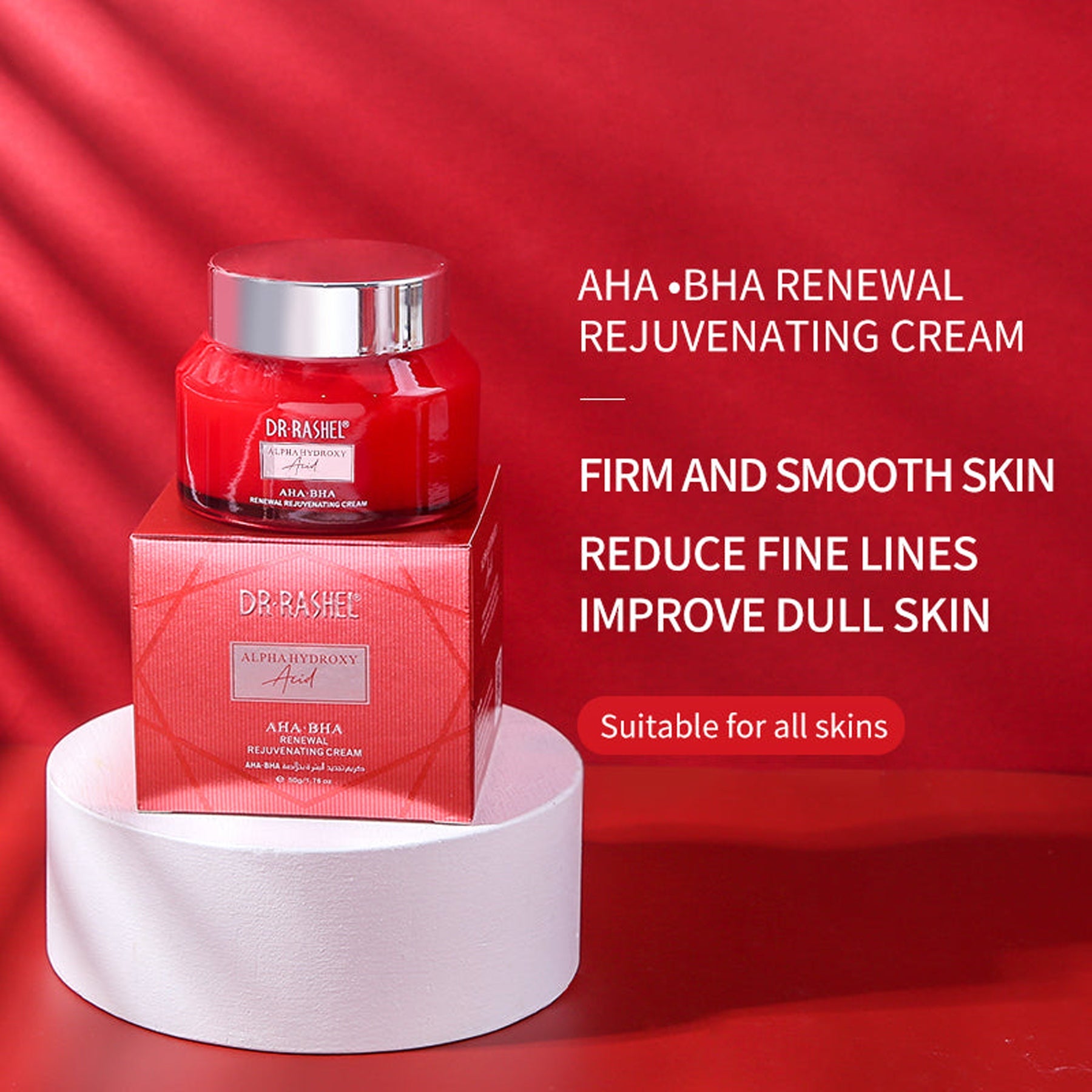 Dr.Rashel AHA-BHA Renewing Rejuvenating Cream - 50g