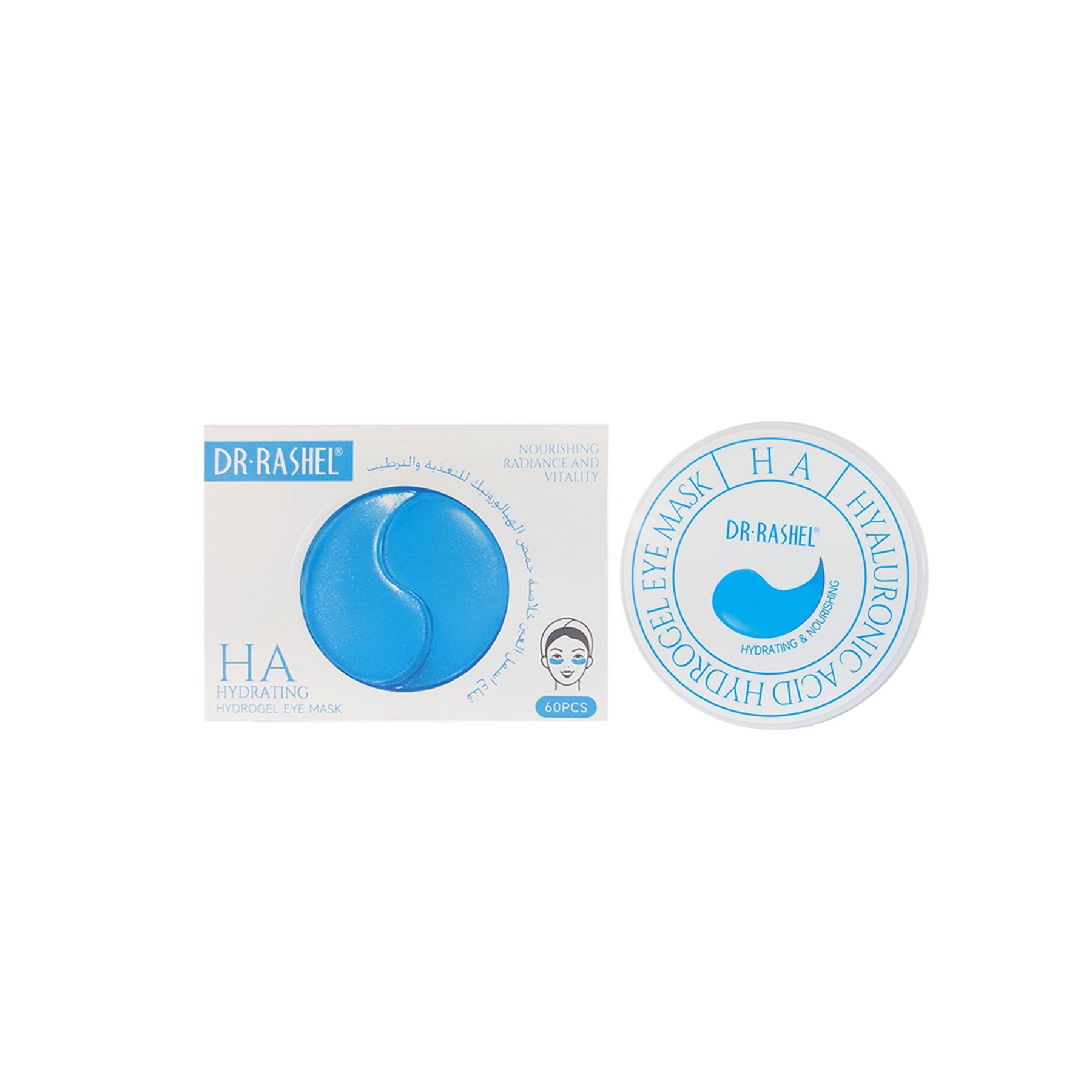 Dr.Rashel Hydrogel Eye Mask - 60 pcs