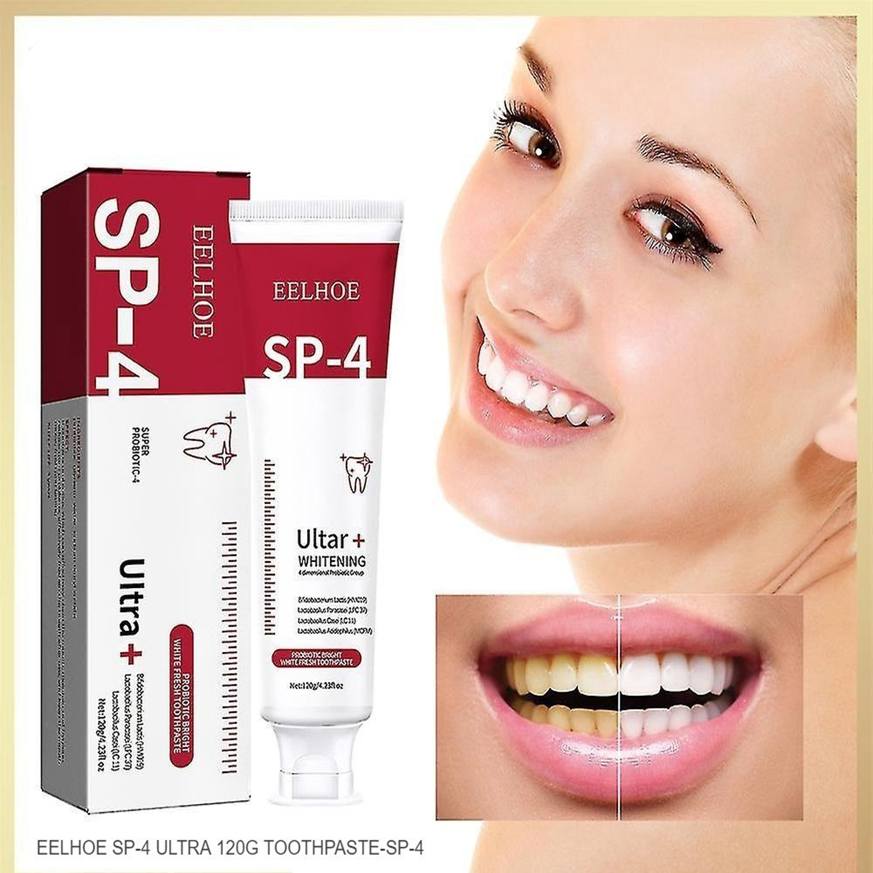 The Key Benefits of Eelhoe SP-4 Ultra + Probiotic Bright White Fresh Toothpaste