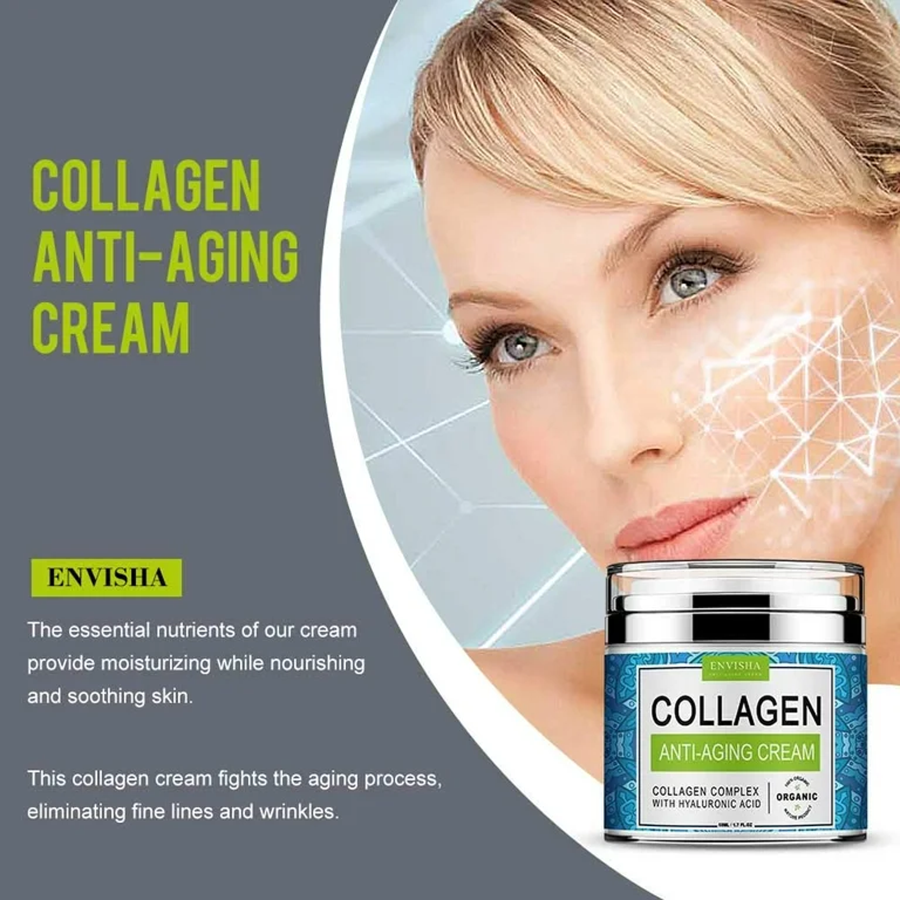 Advantage of Envisha Collagen Anti Aging Cream