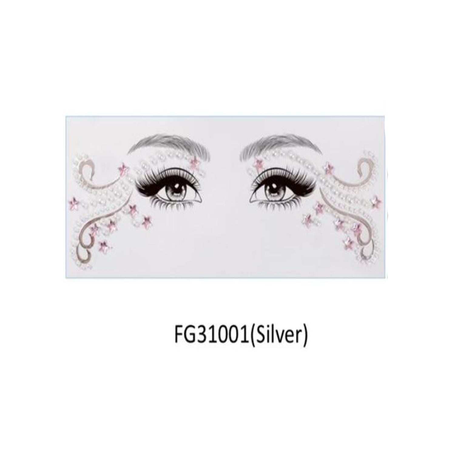 Eye Crystal Gem Sticker (New) FG31