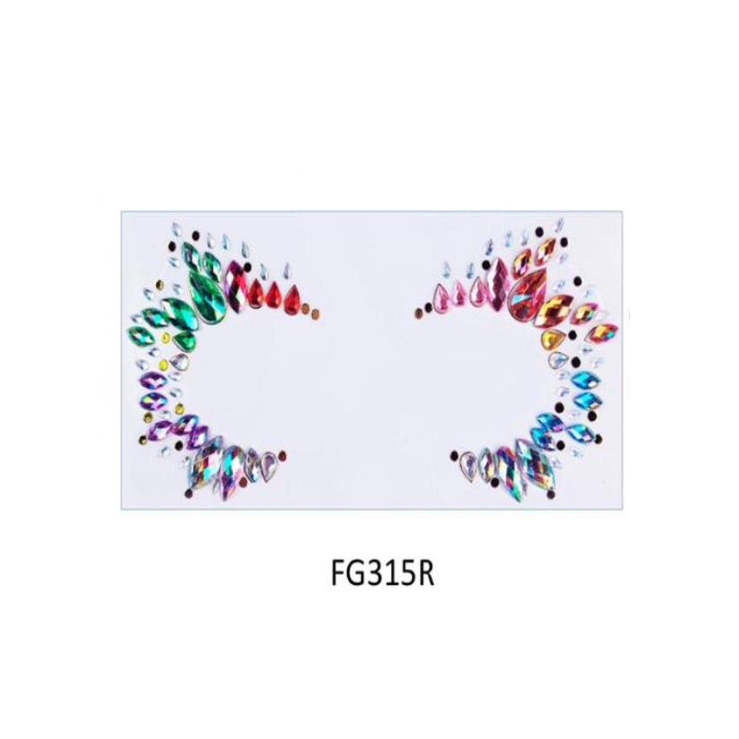 Face And Eye Crystal  Gem Stickers (NEW) FG3R