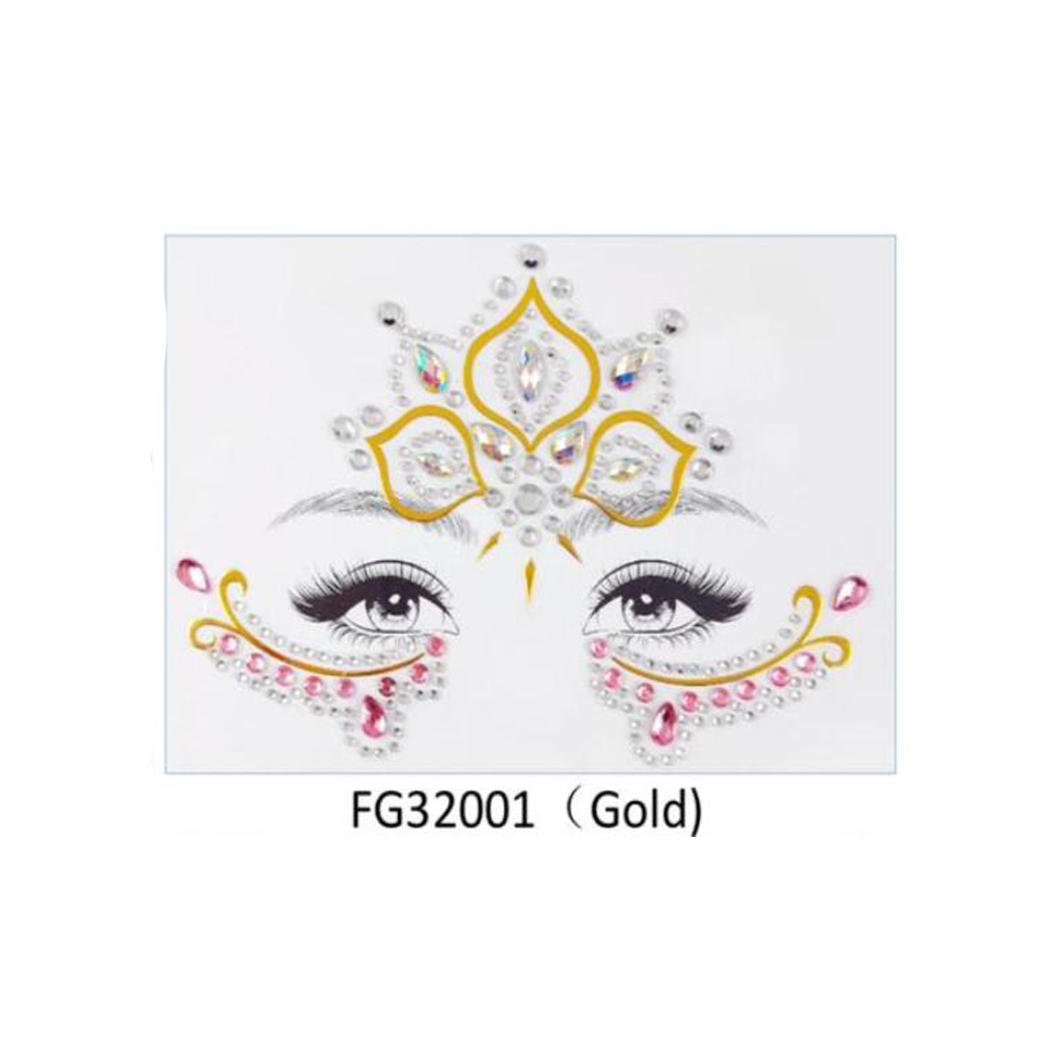 Face And Eye Sticker(New ) FG32