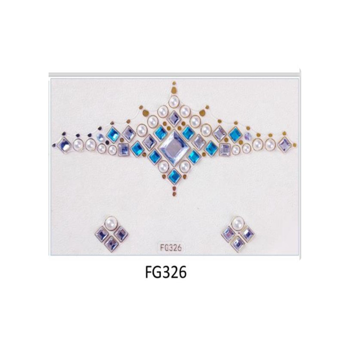 Face And Eye Crystal  Gem Stickers (NEW) FG3