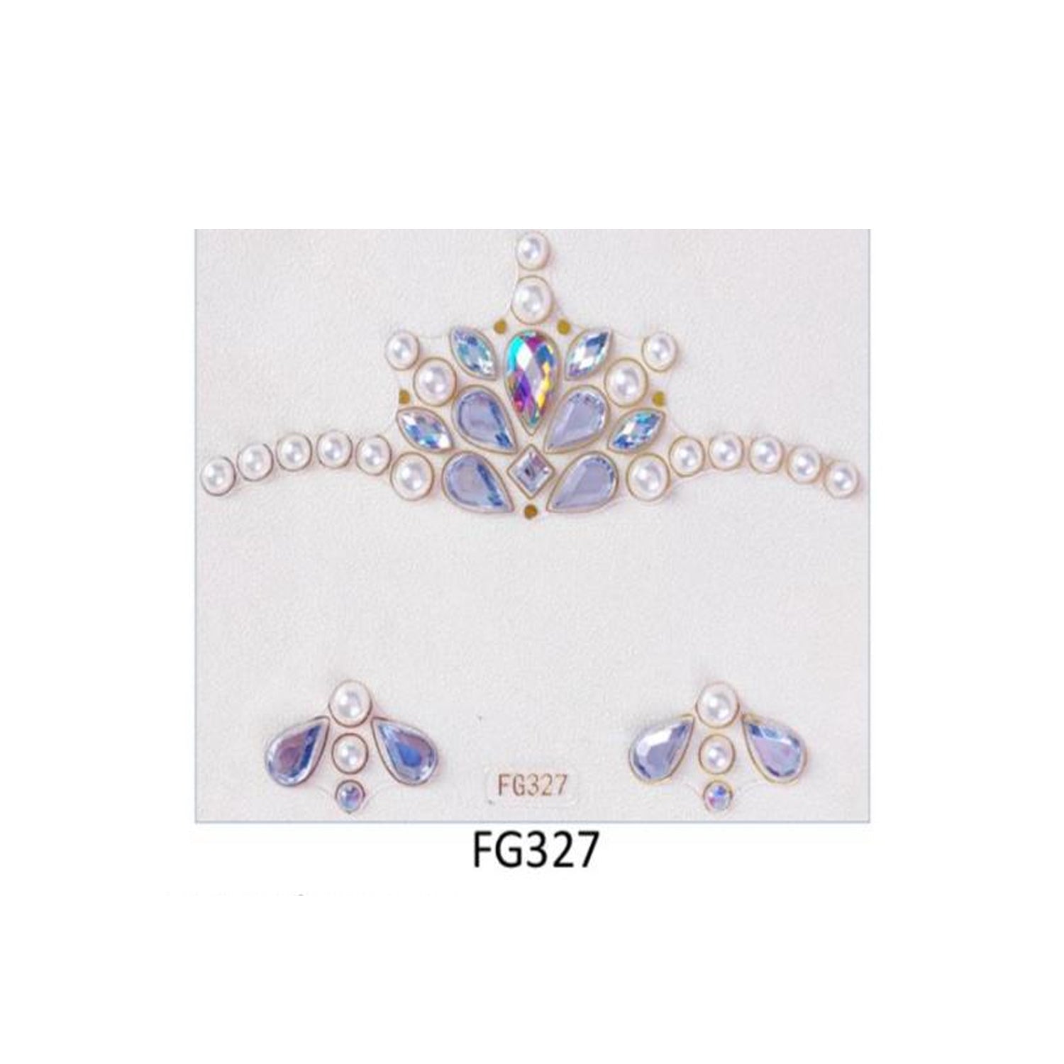 Face And Eye Crystal  Gem Stickers (NEW) FG3