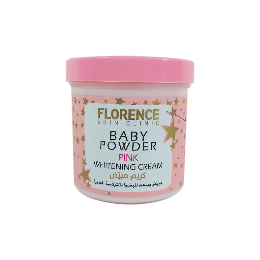 Florence  Baby Powder Pink Whitening Cream - 200ml