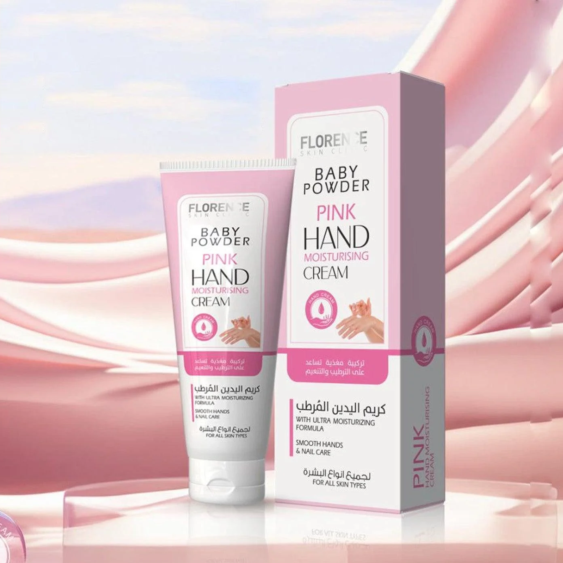 The Key Benefits of Florence Baby Powder Pink Hand Moisturising Cream