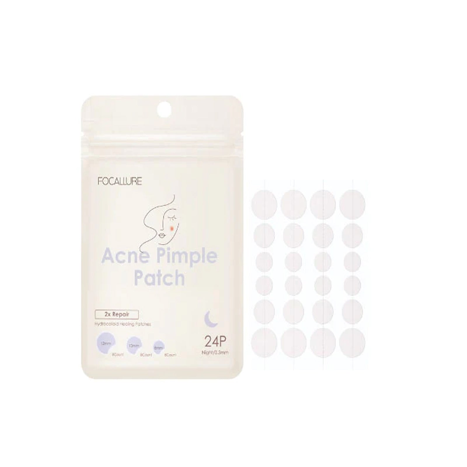Focallure Pimple Patch - 24 patch