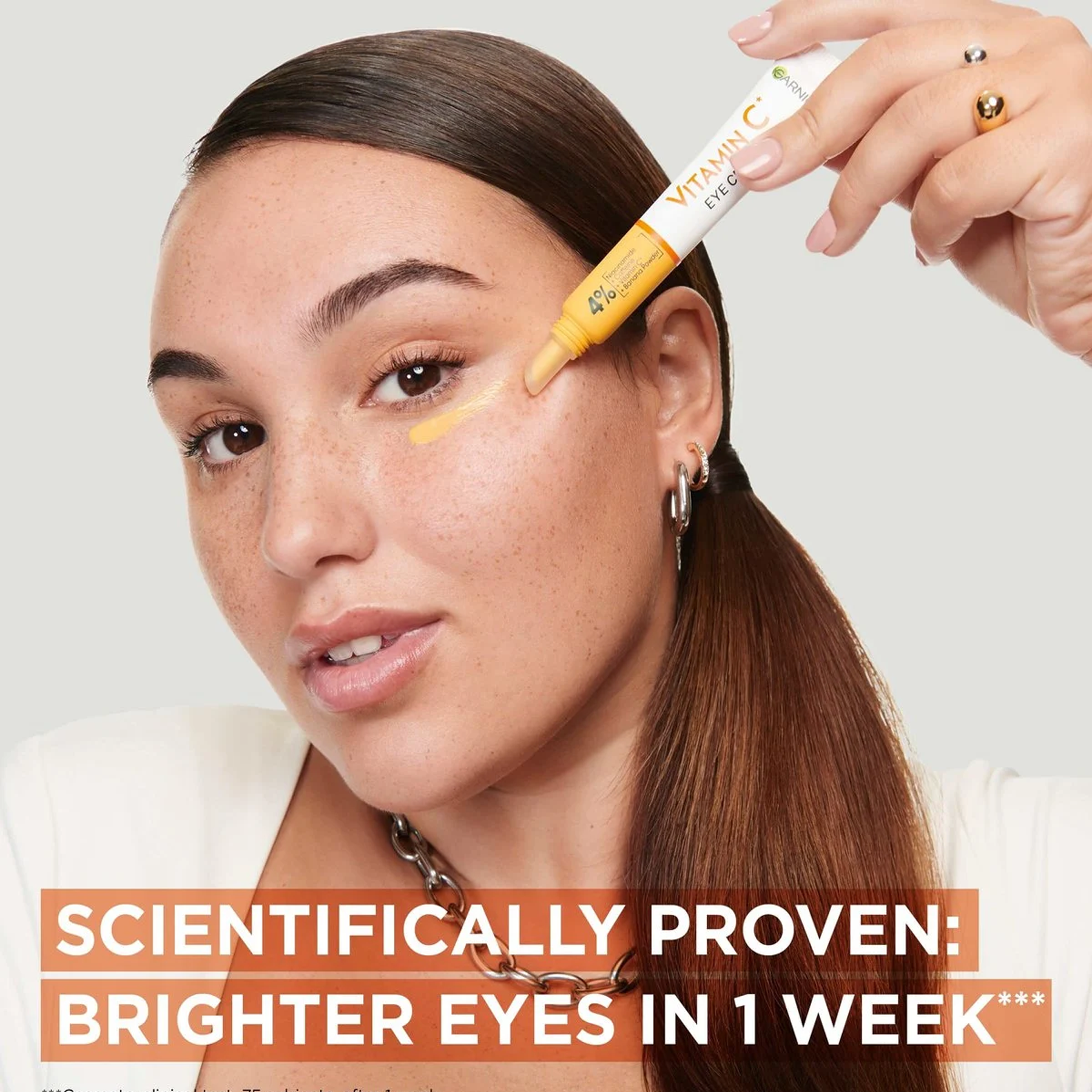How to use a Garnier Skin Active Vitamin C Brightening Eye Cream