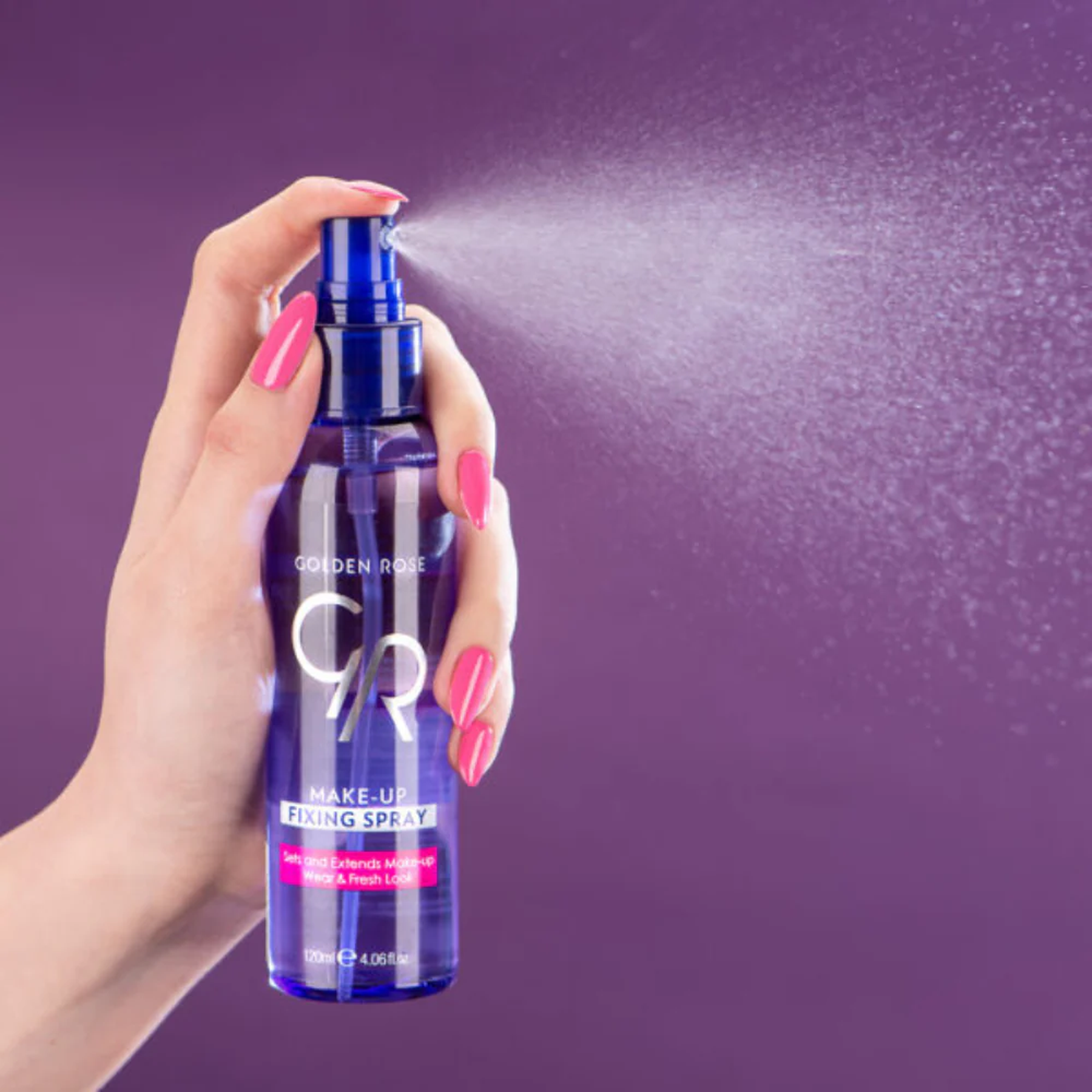 Golden Rose Make-Up Fixing Spray available on Qasr Jamal